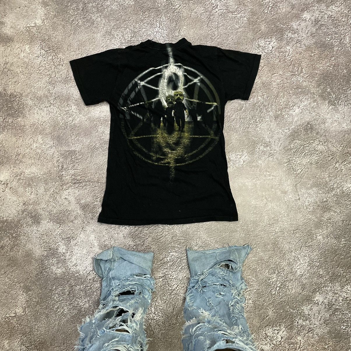 Vintage Vintage Y2K Slipknot Band Tee Graphic Grunge Dark Baggy S Size US S / EU 44-46 / 1 - 7 Thumbnail