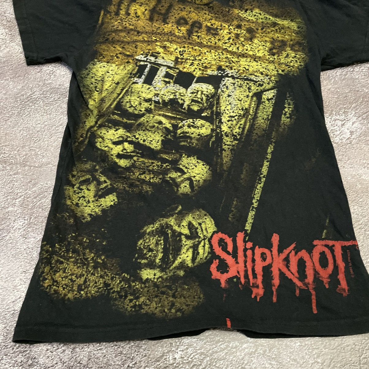 Vintage Vintage Y2K Slipknot Band Tee Graphic Grunge Dark Baggy S Size US S / EU 44-46 / 1 - 5 Thumbnail