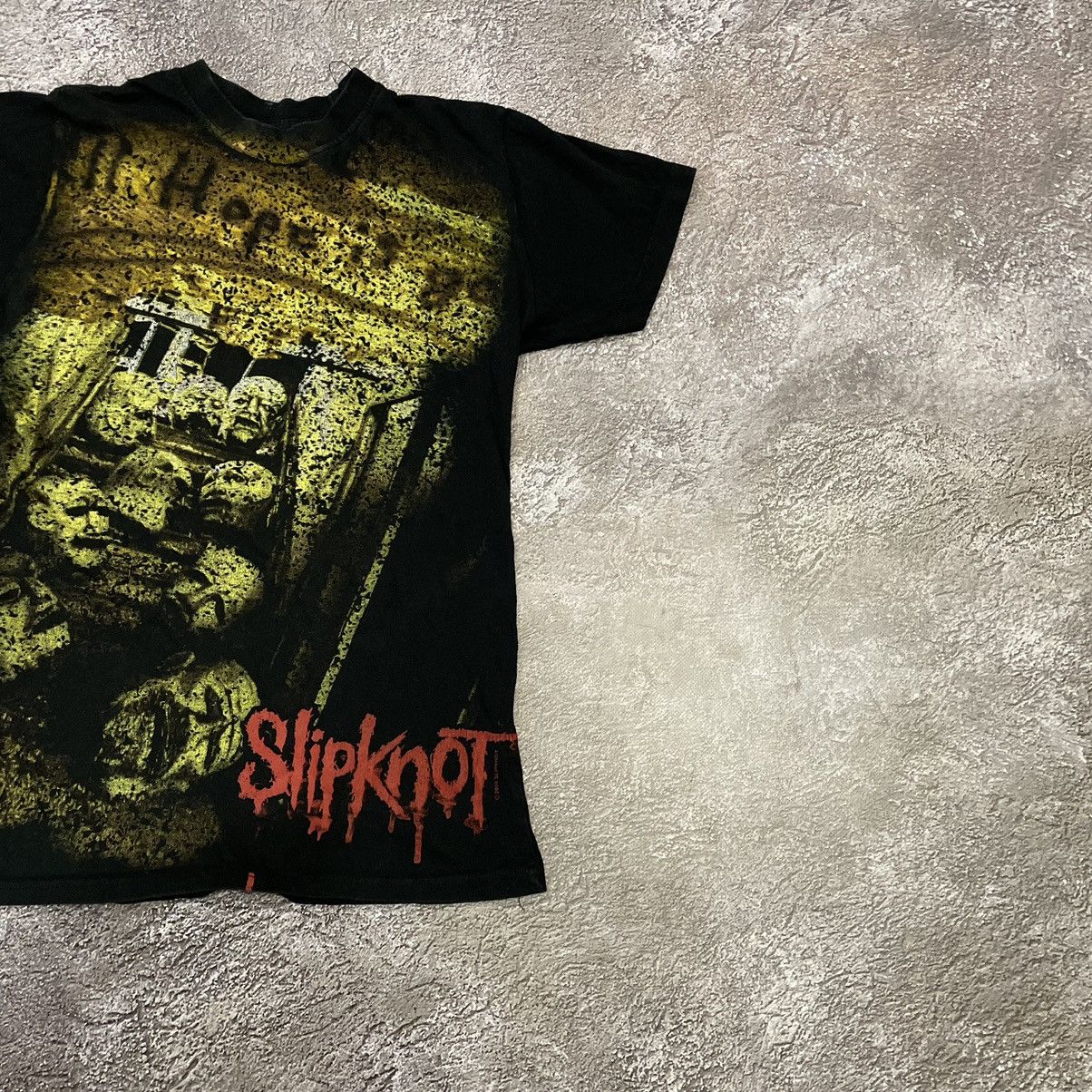 Vintage Vintage Y2K Slipknot Band Tee Graphic Grunge Dark Baggy S Size US S / EU 44-46 / 1 - 2 Thumbnail