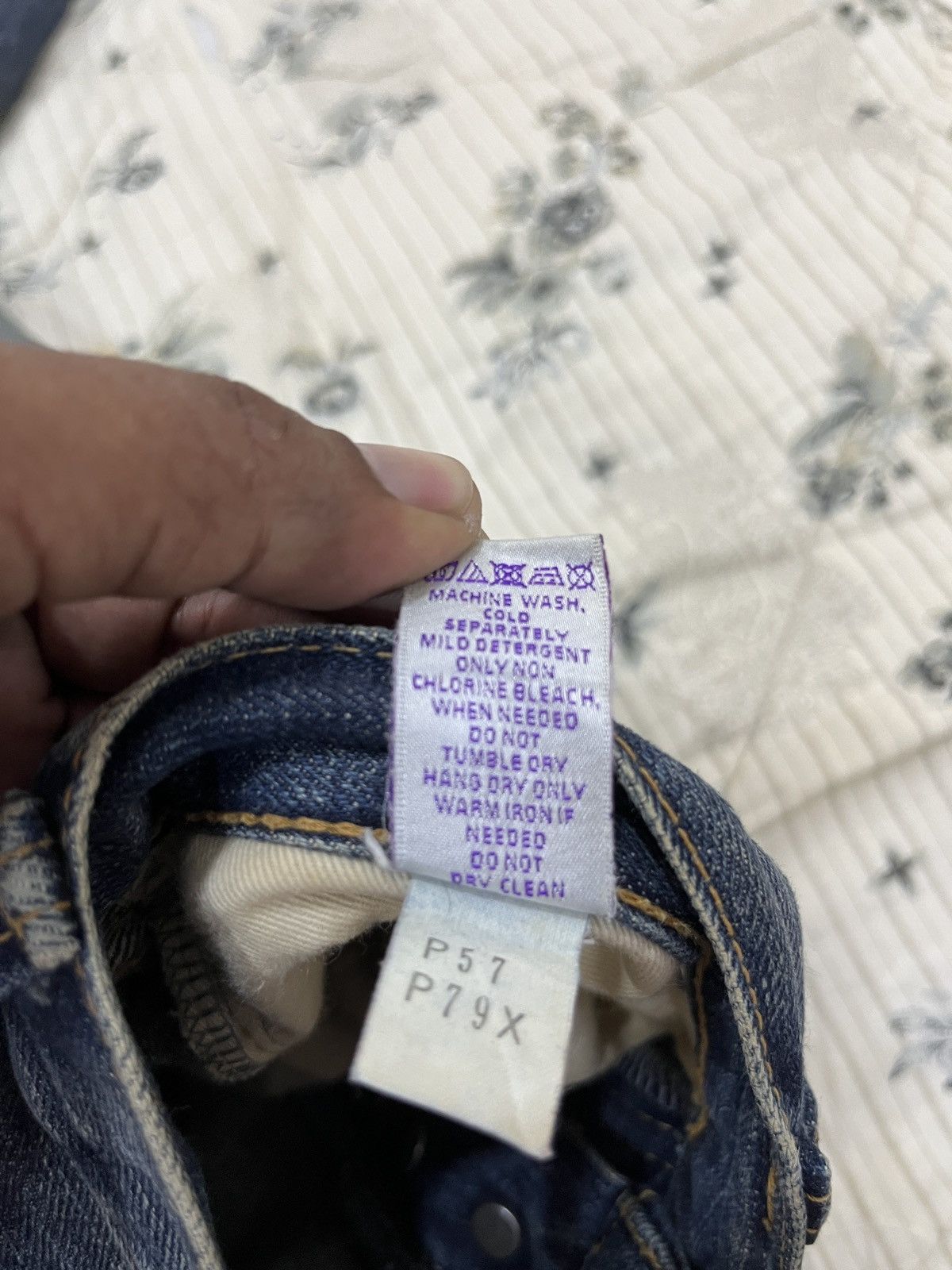 Prps (Gggg). VINTAGE PRPS JAPAN ARCHIVE DENIM Size US 32 / EU 48 - 17 Thumbnail