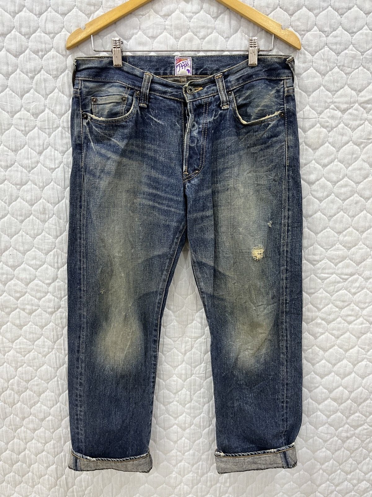 Prps (Gggg). VINTAGE PRPS JAPAN ARCHIVE DENIM Size US 32 / EU 48 - 1 Thumbnail
