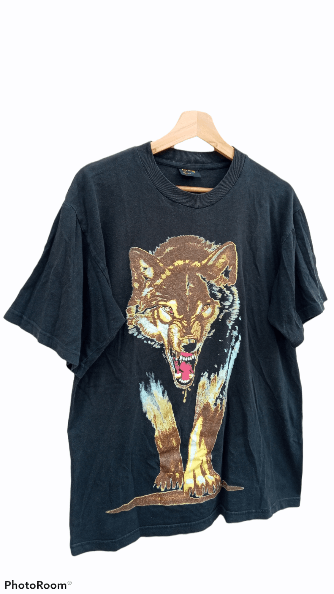 Japanese Brand × Vintage 🔥🔥Vintage Zowie Animal Dog Wolf Printed T-Shirt Size US L / EU 52-54 / 3 - 2 Thumbnail