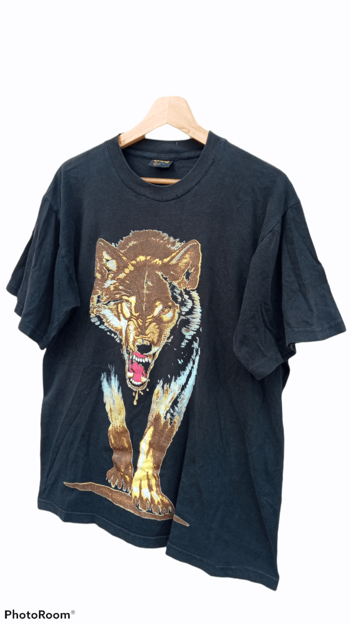 Japanese Brand × Vintage 🔥🔥Vintage Zowie Animal Dog Wolf Printed T-Shirt Size US L / EU 52-54 / 3 - 3 Thumbnail