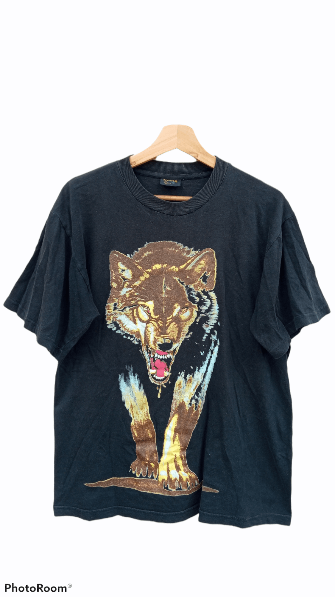 Japanese Brand × Vintage 🔥🔥Vintage Zowie Animal Dog Wolf Printed T-Shirt Size US L / EU 52-54 / 3 - 1 Thumbnail