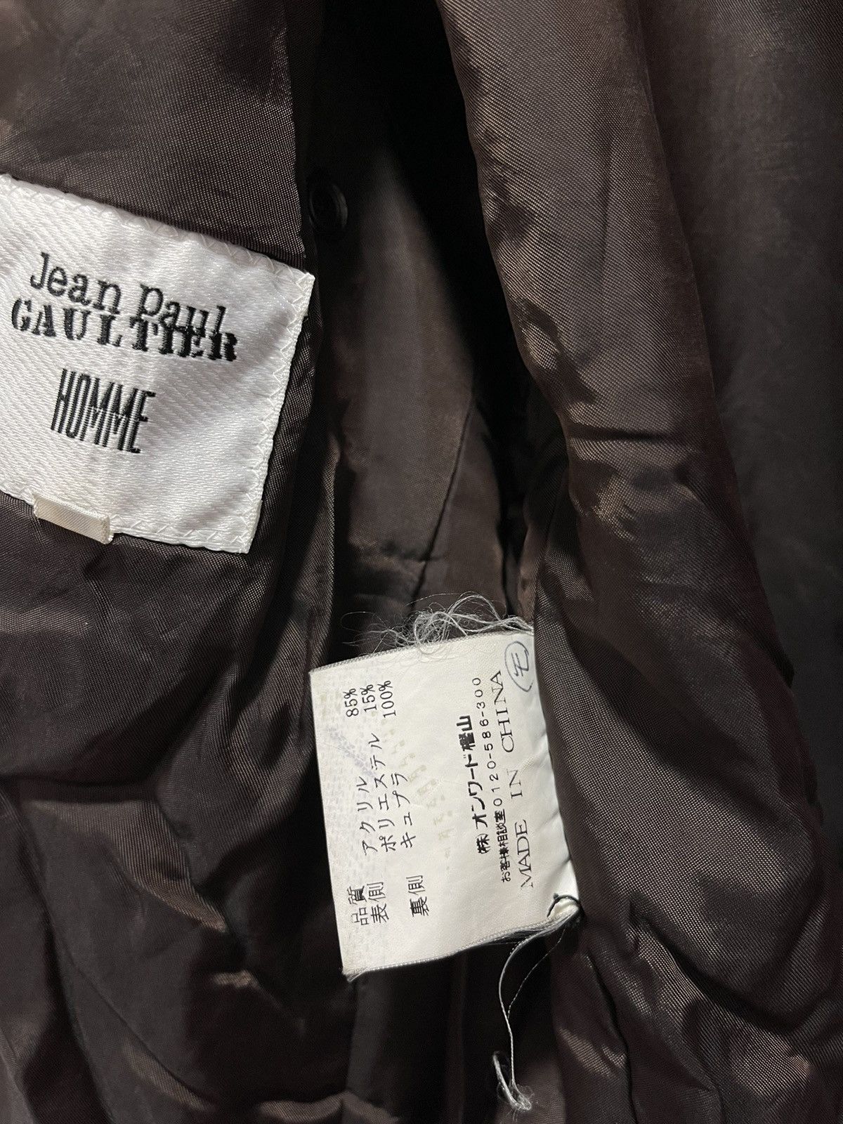 Gaultier Homme Objet VINTAGE JEAN PAUL GAULTIER HOMME ZIP UP JACKET Size US S / EU 44-46 / 1 - 11 Thumbnail