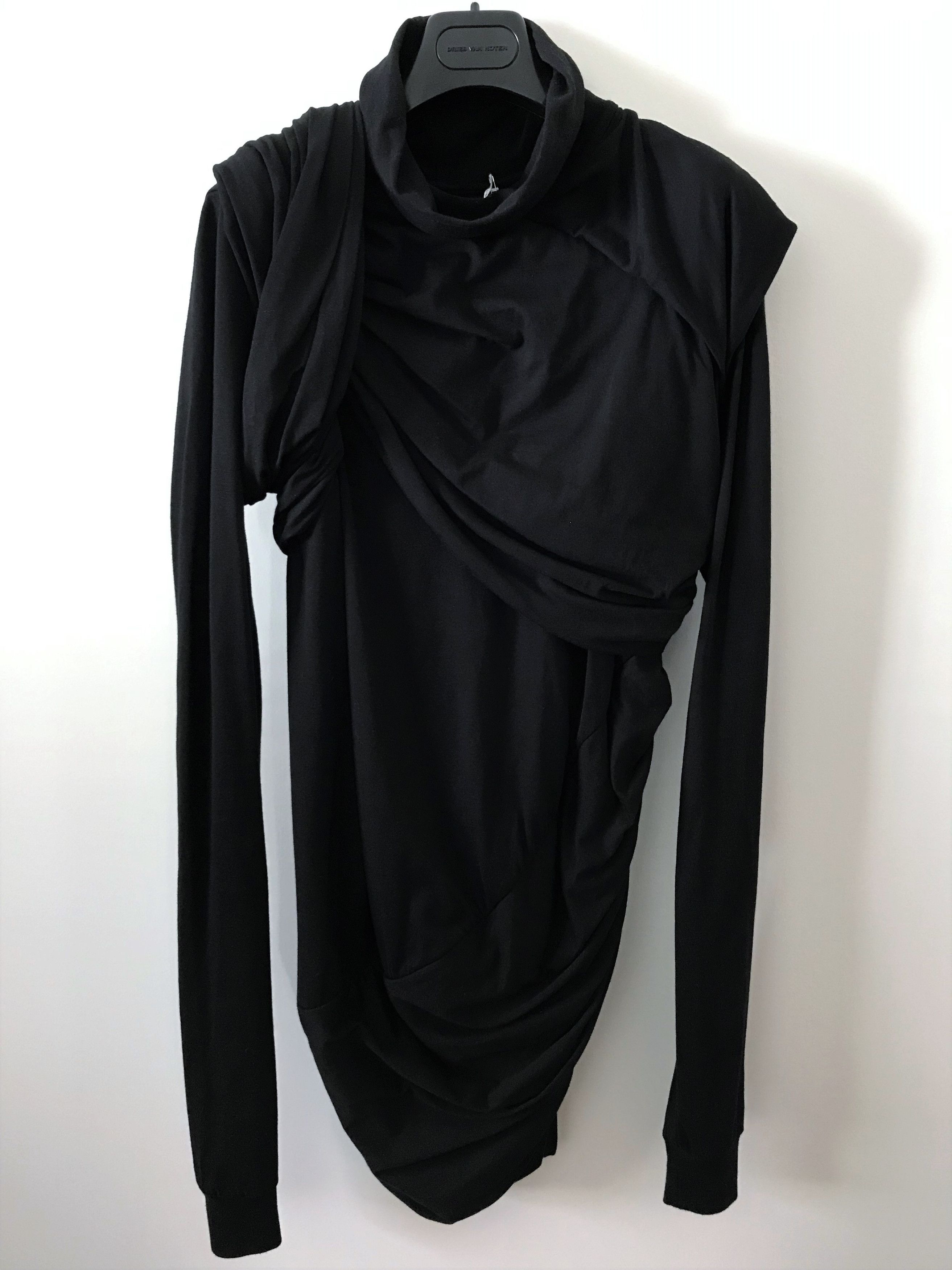 Slim Fit Walrus Draped Wrapped Simple France Shirt SS17