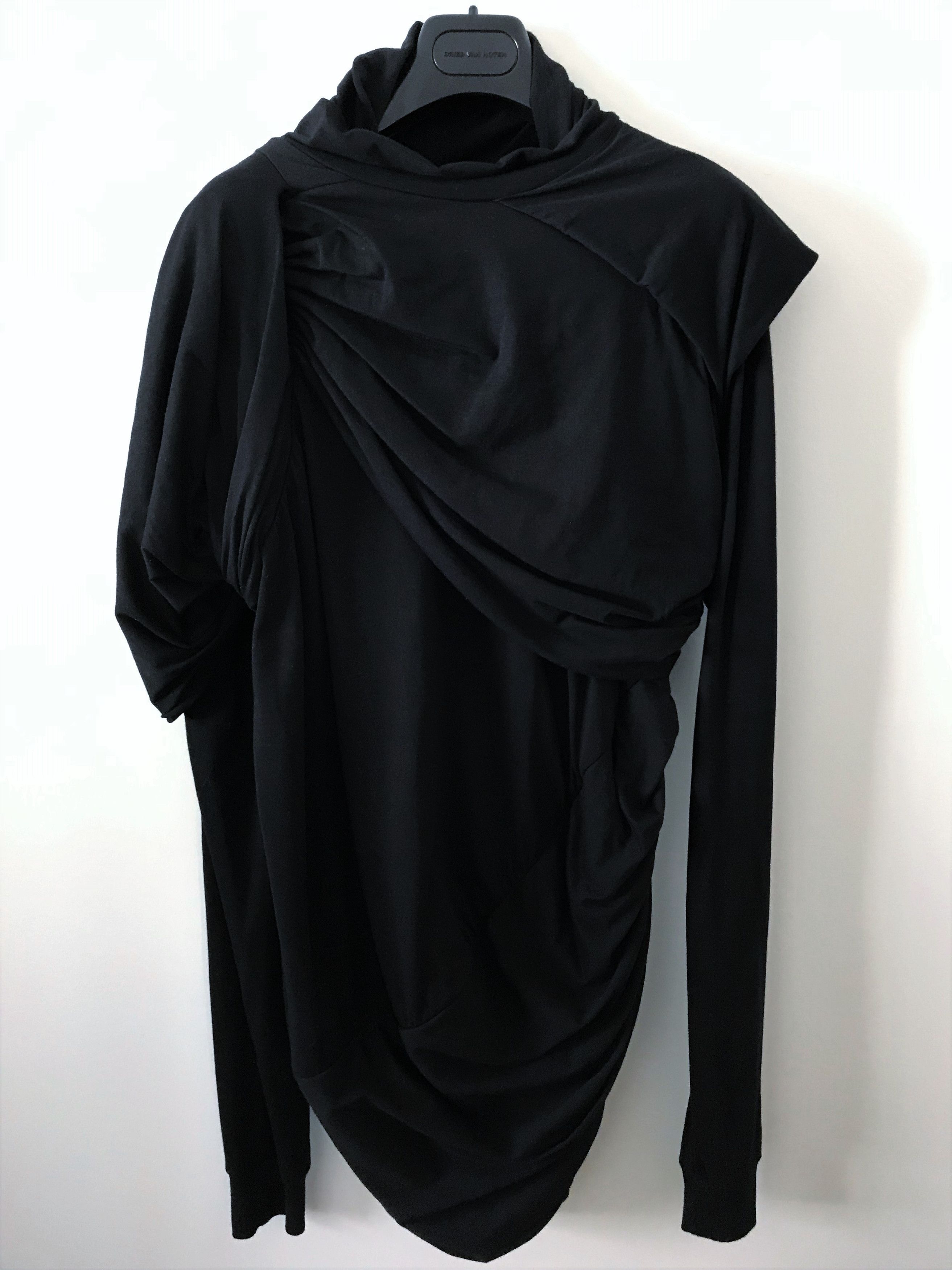 Slim Fit Walrus Draped Wrapped Simple France Shirt SS17