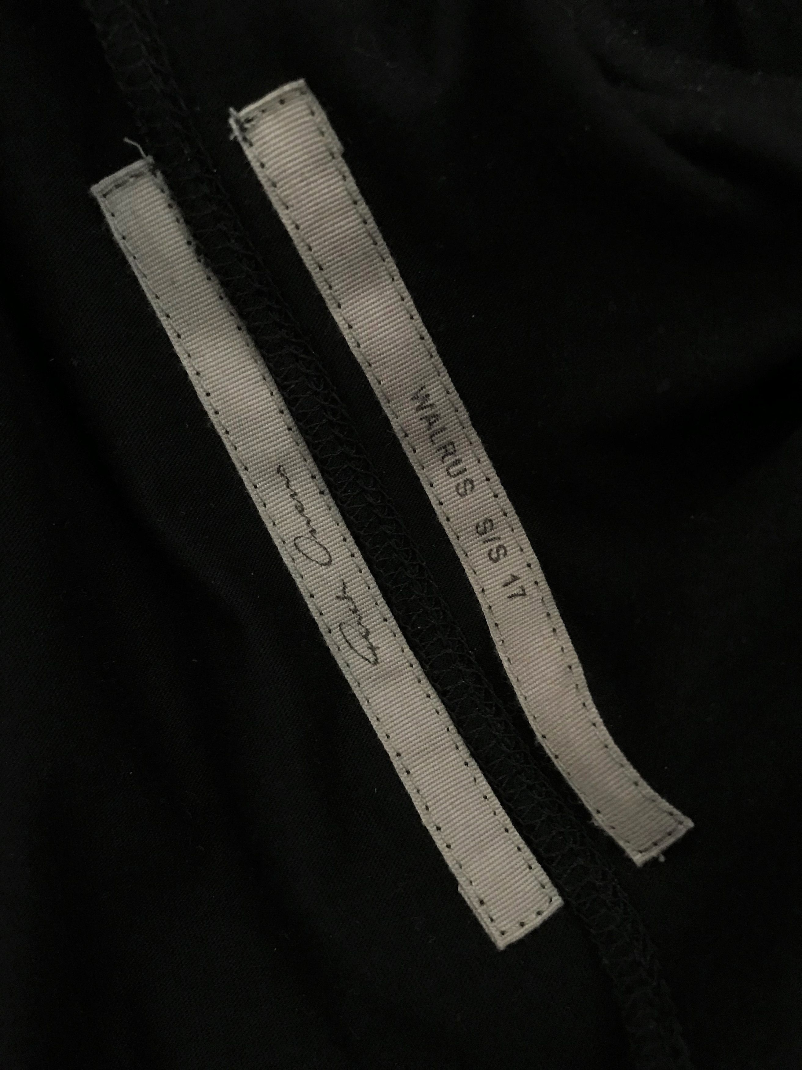 Slim Fit Walrus Draped Wrapped Simple France Shirt SS17