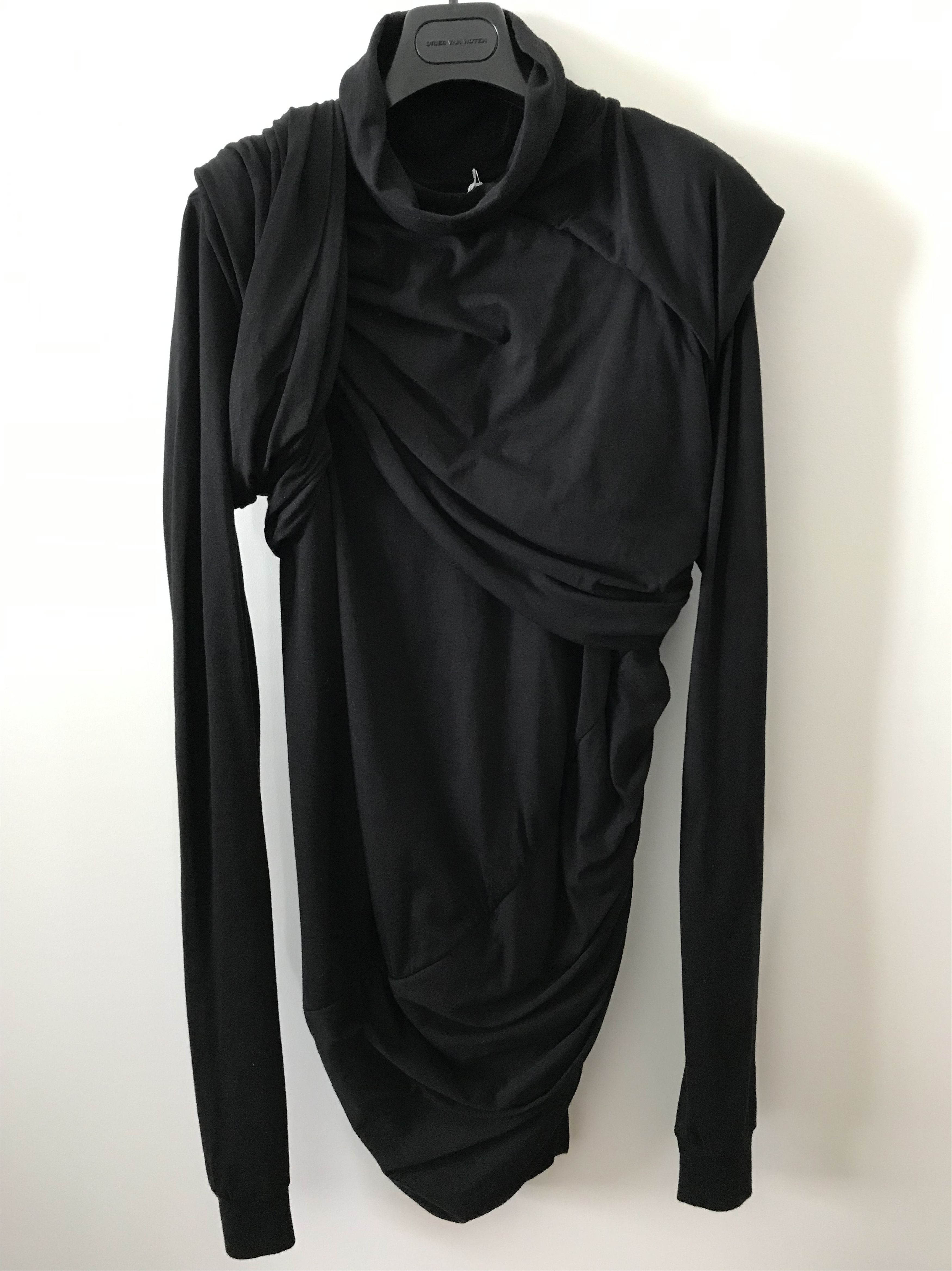 Slim Fit Walrus Draped Wrapped Simple France Shirt SS17