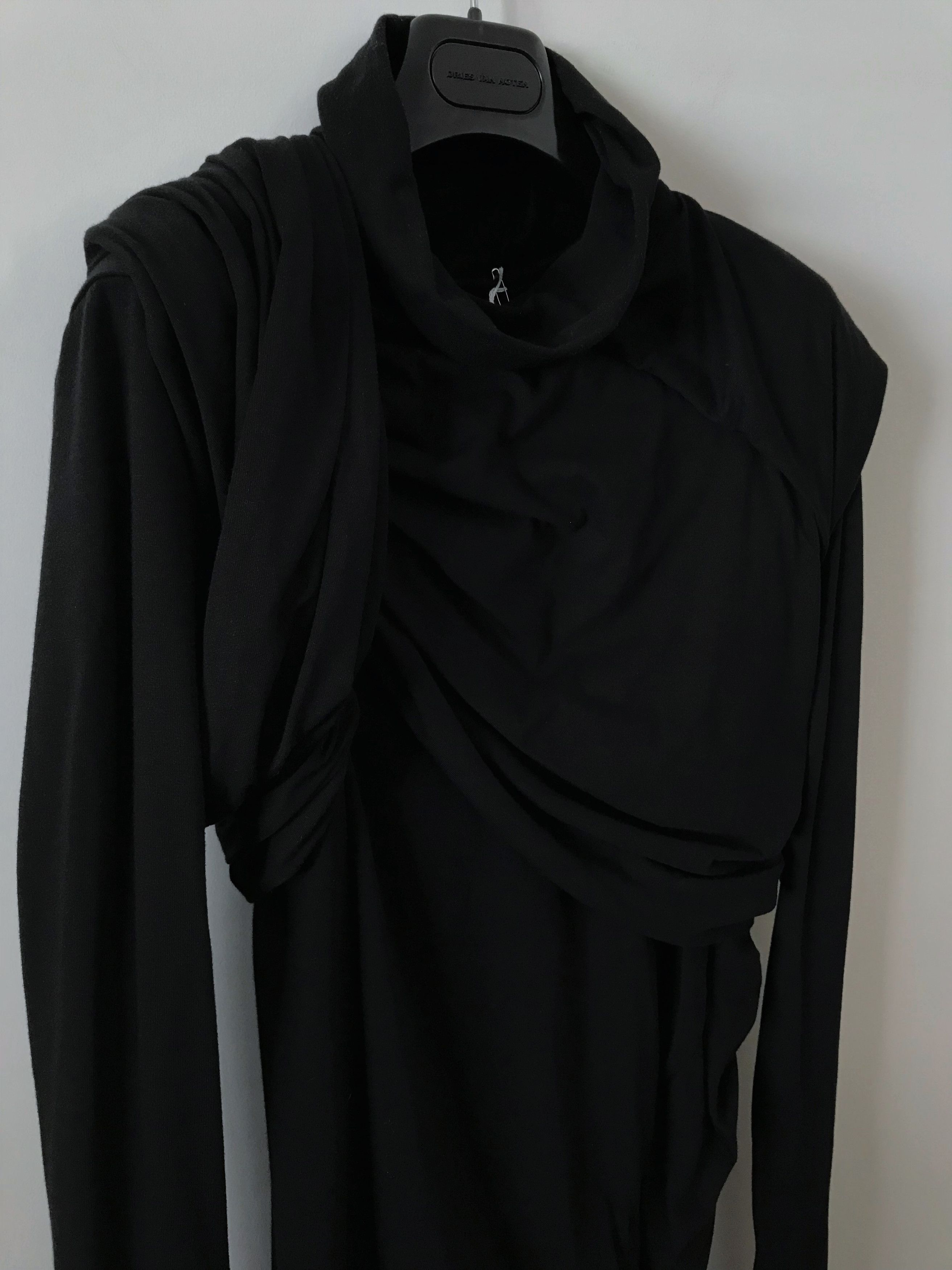 Slim Fit Walrus Draped Wrapped Simple France Shirt SS17