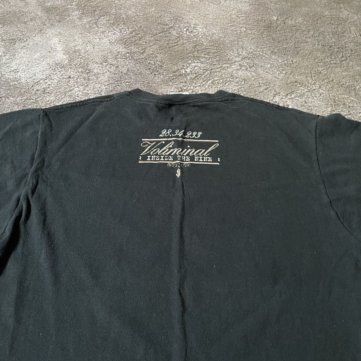 Vintage Vintage Y2K Slipknot Band Graphic Tee Faded Black Gorpcore M Size US M / EU 48-50 / 2 - 9 Thumbnail