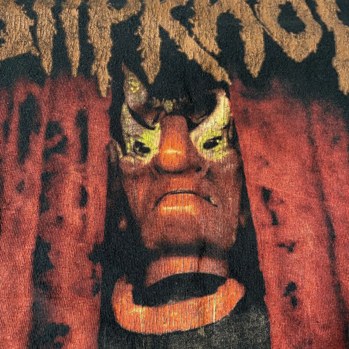 Vintage Vintage Y2K Slipknot Band Graphic Tee Faded Black Gorpcore M Size US M / EU 48-50 / 2 - 7 Thumbnail