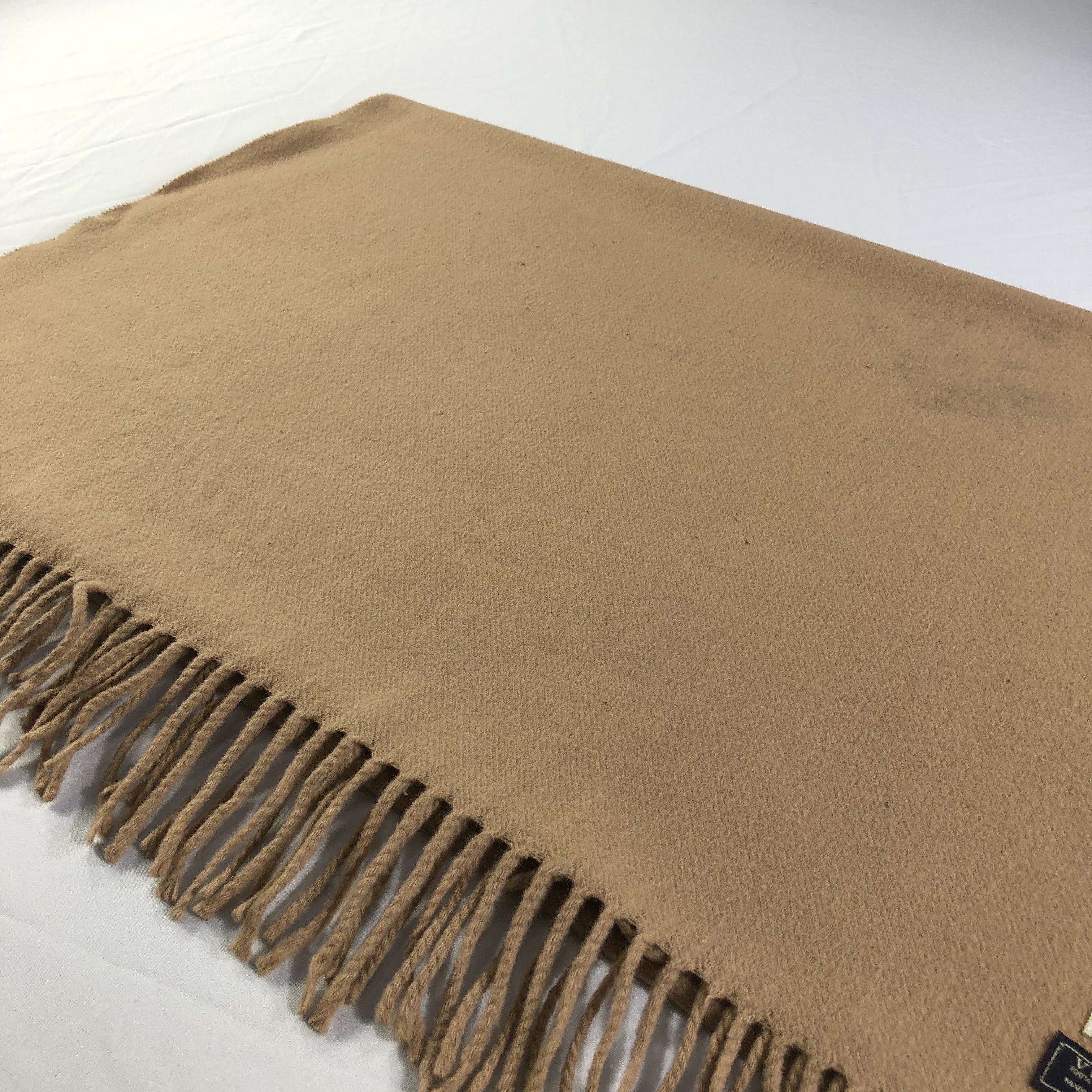 Acne Studios Acne Studios Plain Brown Oversized Wool Scarf Muffler V1428 Size ONE SIZE - 3 Thumbnail