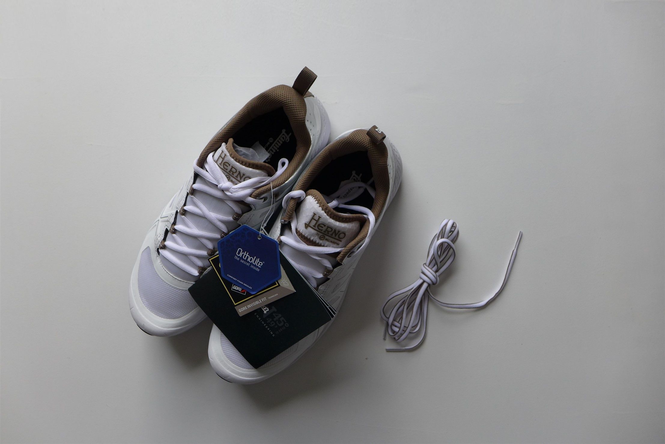 Herno Herno Laminar x Scarpa Spin Ultra White Gore-Tex Sneakers Size US 9 / EU 42 - 4 Thumbnail