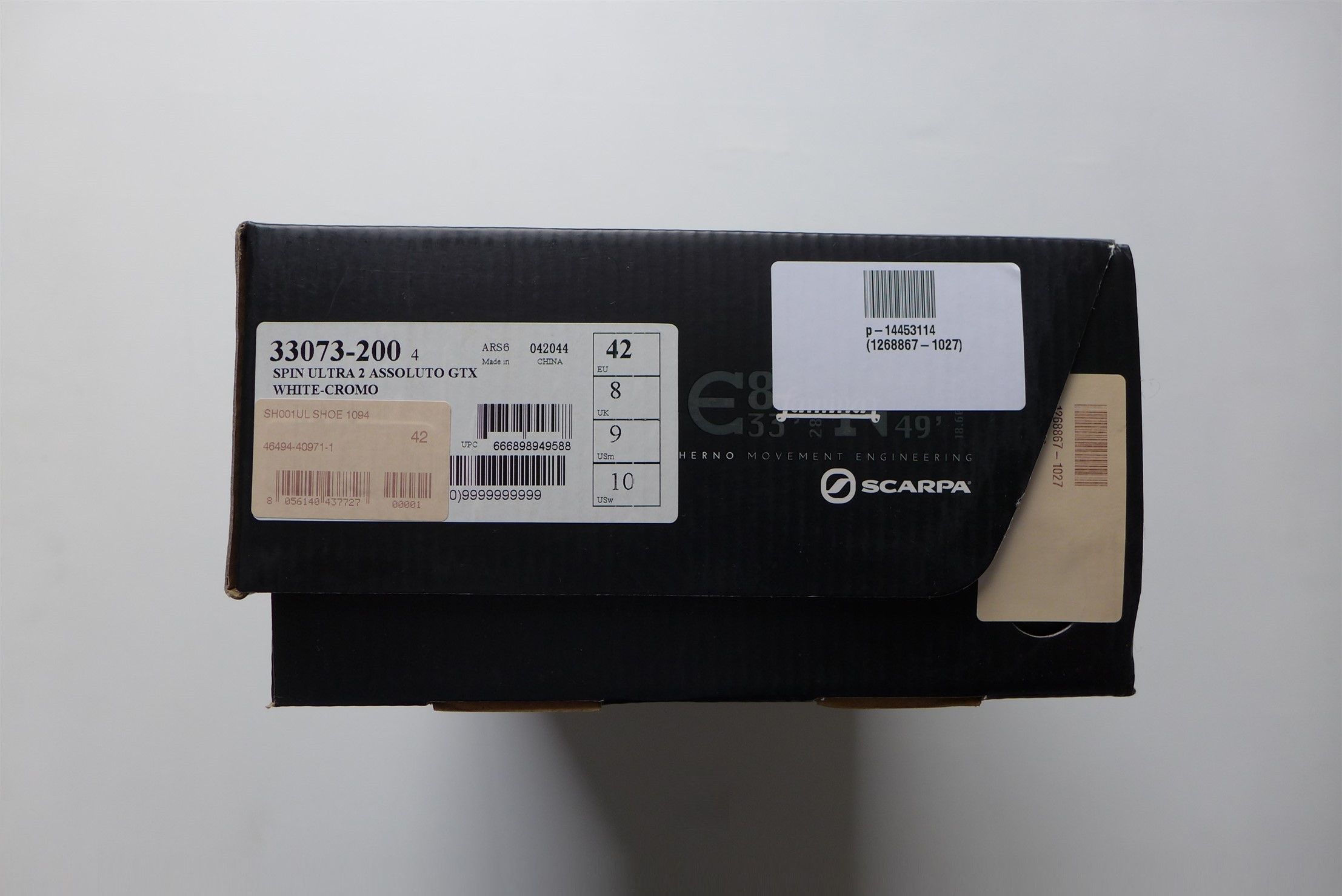 Herno Herno Laminar x Scarpa Spin Ultra White Gore-Tex Sneakers Size US 9 / EU 42 - 11 Thumbnail