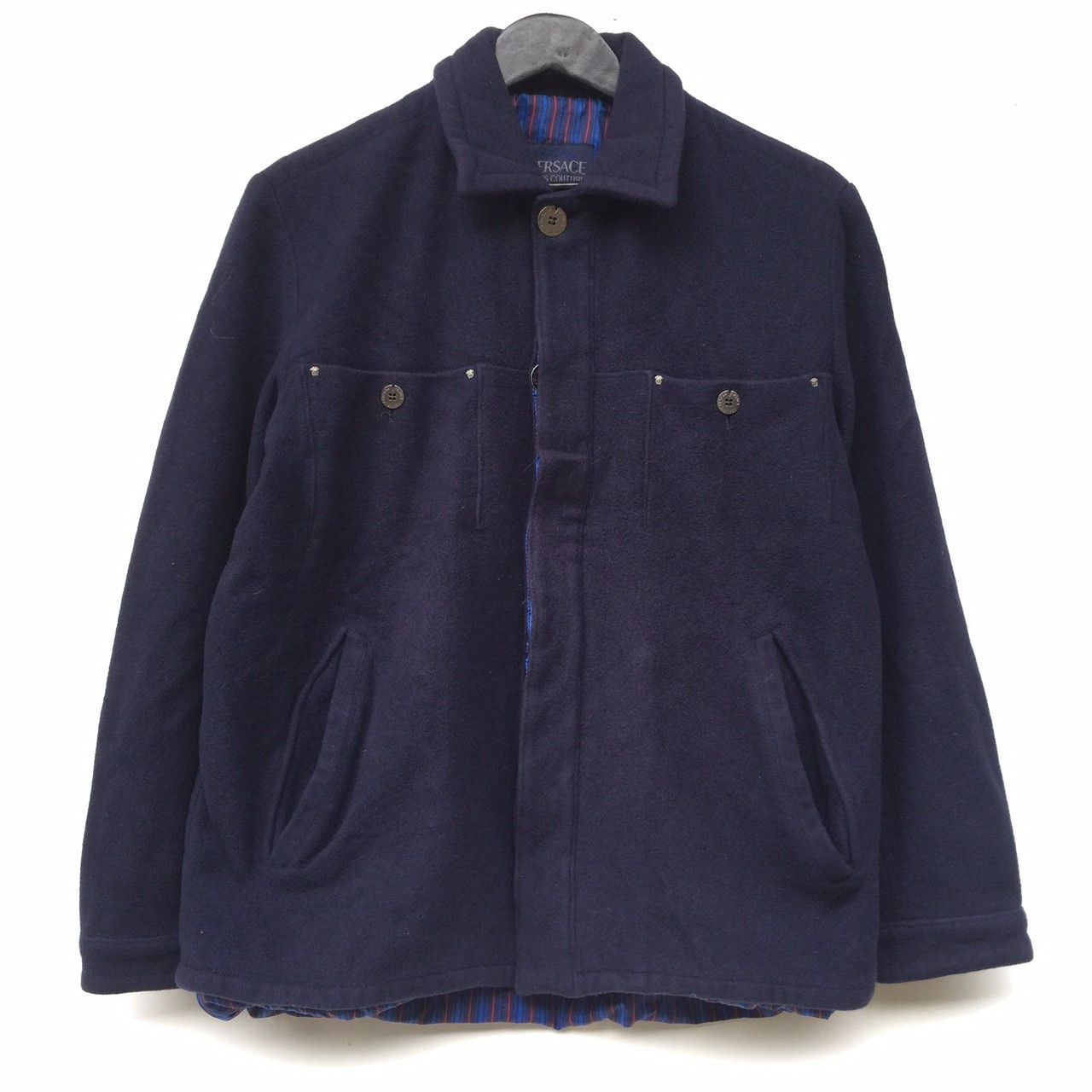 Versace × Versace Jeans Couture versace wool jacket Size US L / EU 52-54 / 3 - 1 Thumbnail