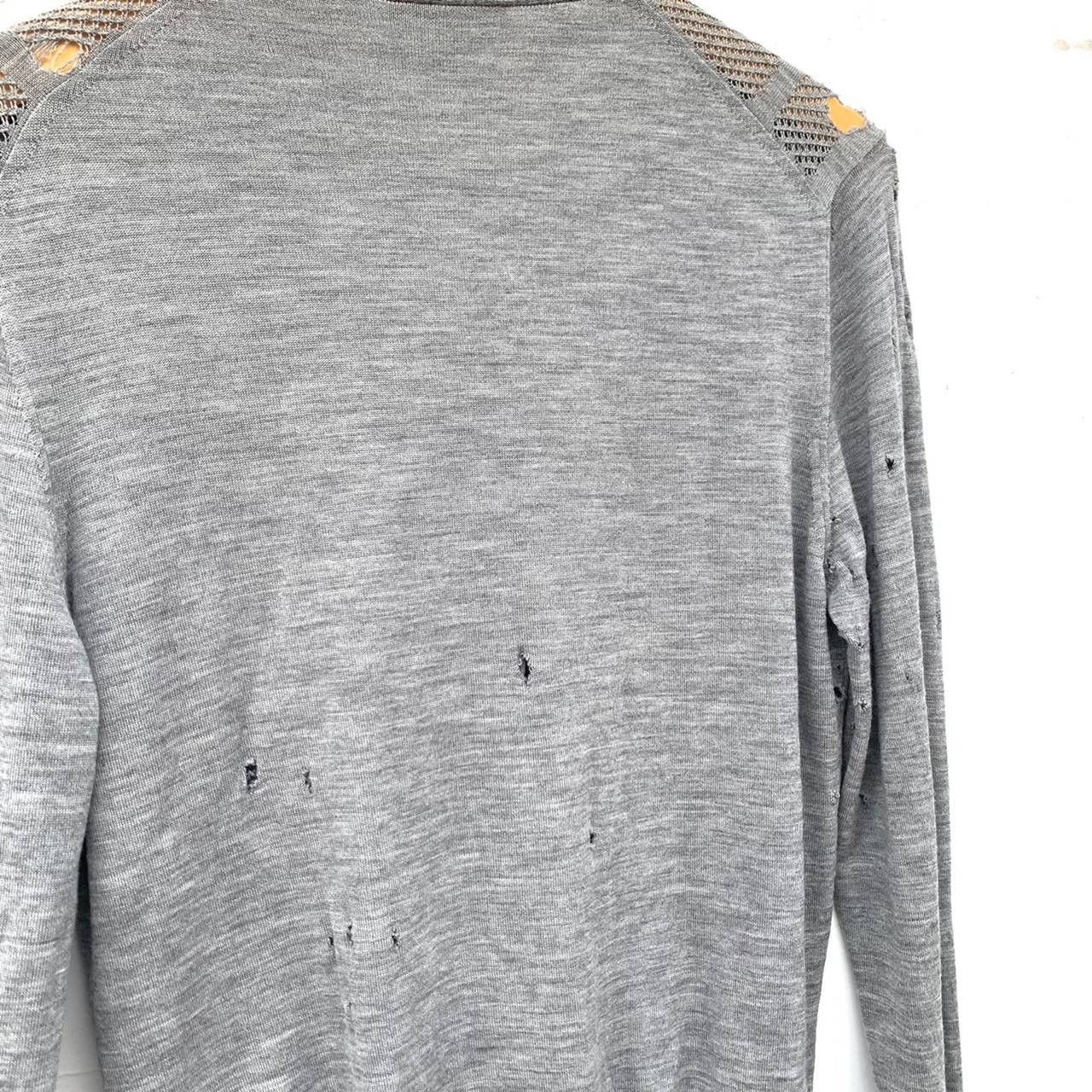 Prada prada distressed cardigan Size US S / EU 44-46 / 1 - 6 Thumbnail