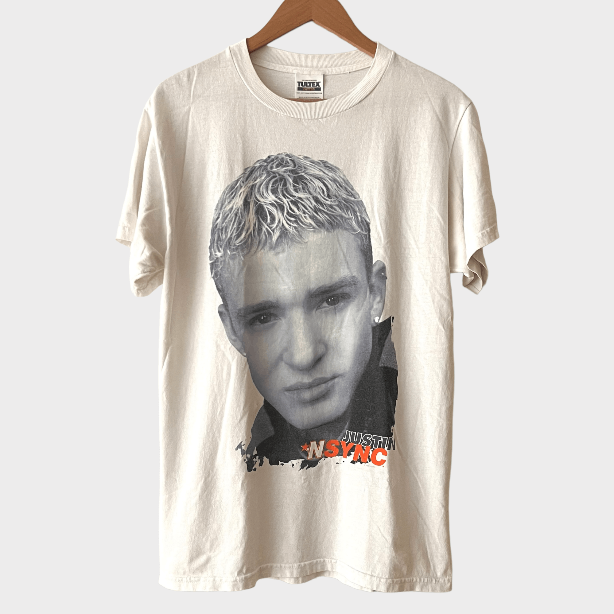 1998 Justin Timberlake NSYNC Vintage Music Shirt 90s 1990s