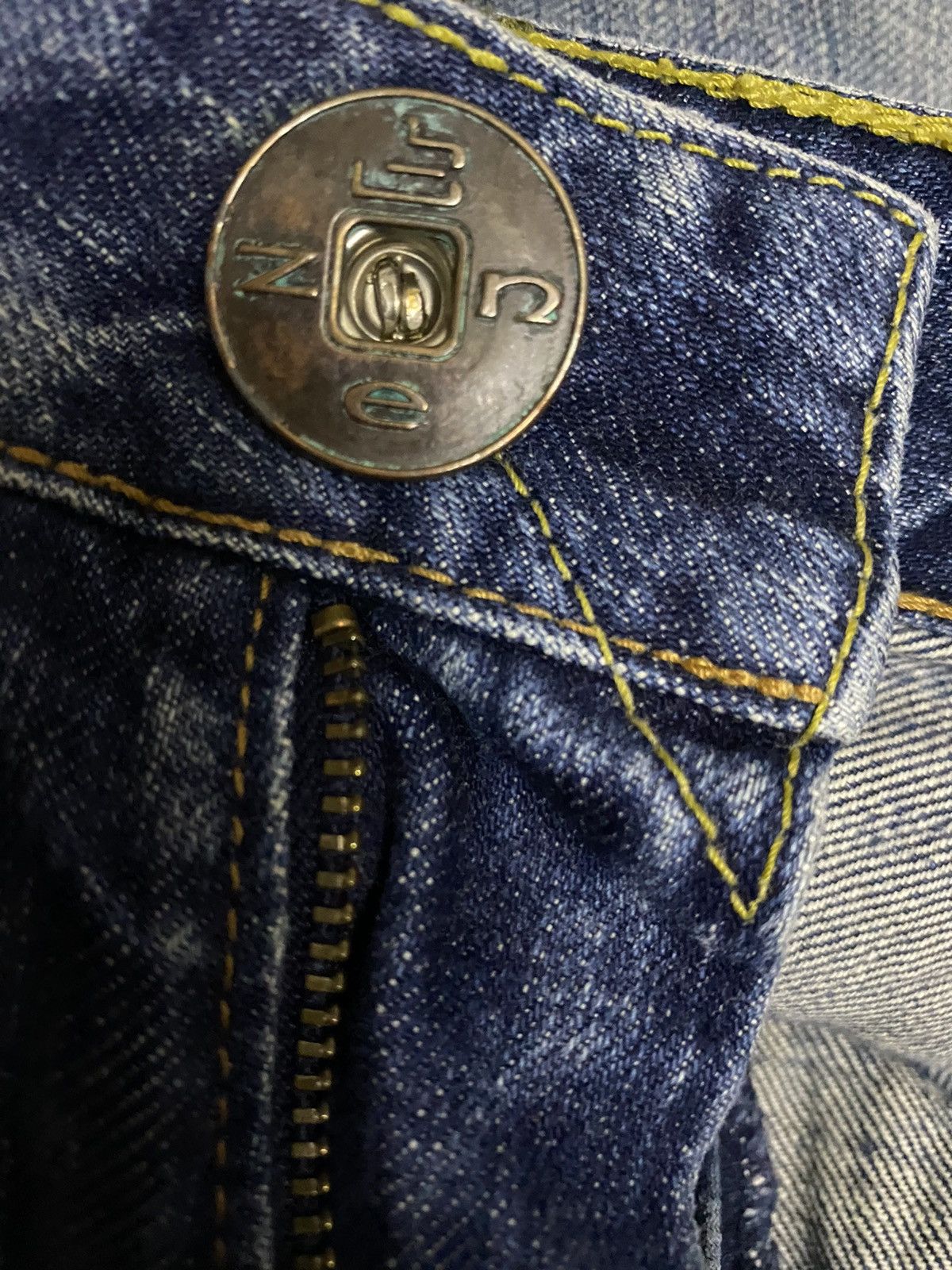 Japanese Brand Japan Brand Zen Clothing Japan Distressed Denim Size US 35 - 14 Thumbnail