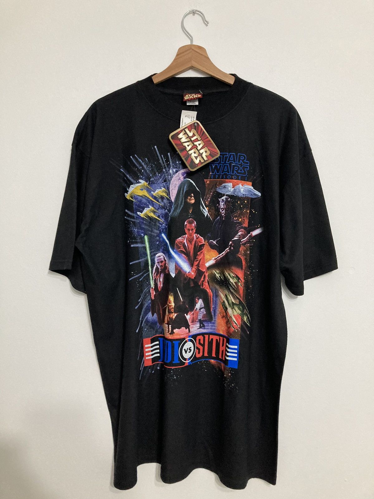 Star Wars Star Wars 90s New t shirt episode 1 movie art Size US XL / EU 56 / 4 - 1 Thumbnail
