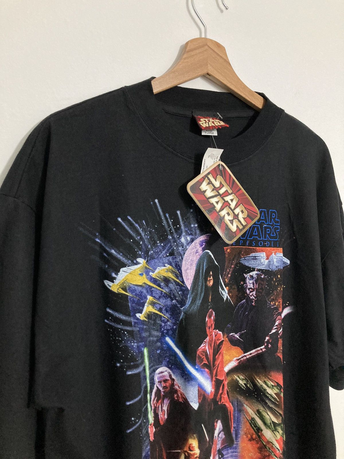 Star Wars Star Wars 90s New t shirt episode 1 movie art Size US XL / EU 56 / 4 - 3 Thumbnail