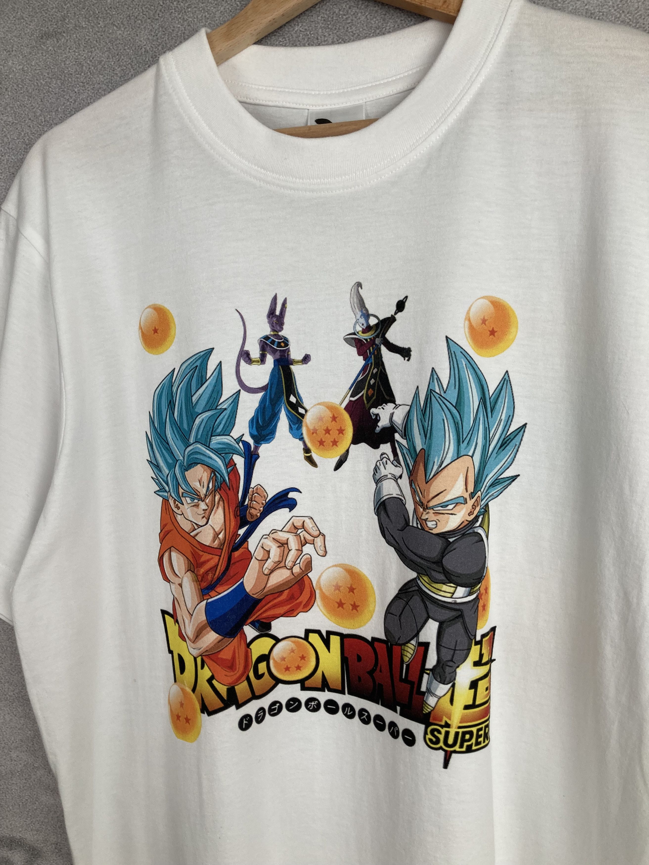 Anime Vintage Dragon Ball Super Z Graphic Tee Goku Anime Movie Size US L / EU 52-54 / 3 - 3 Thumbnail