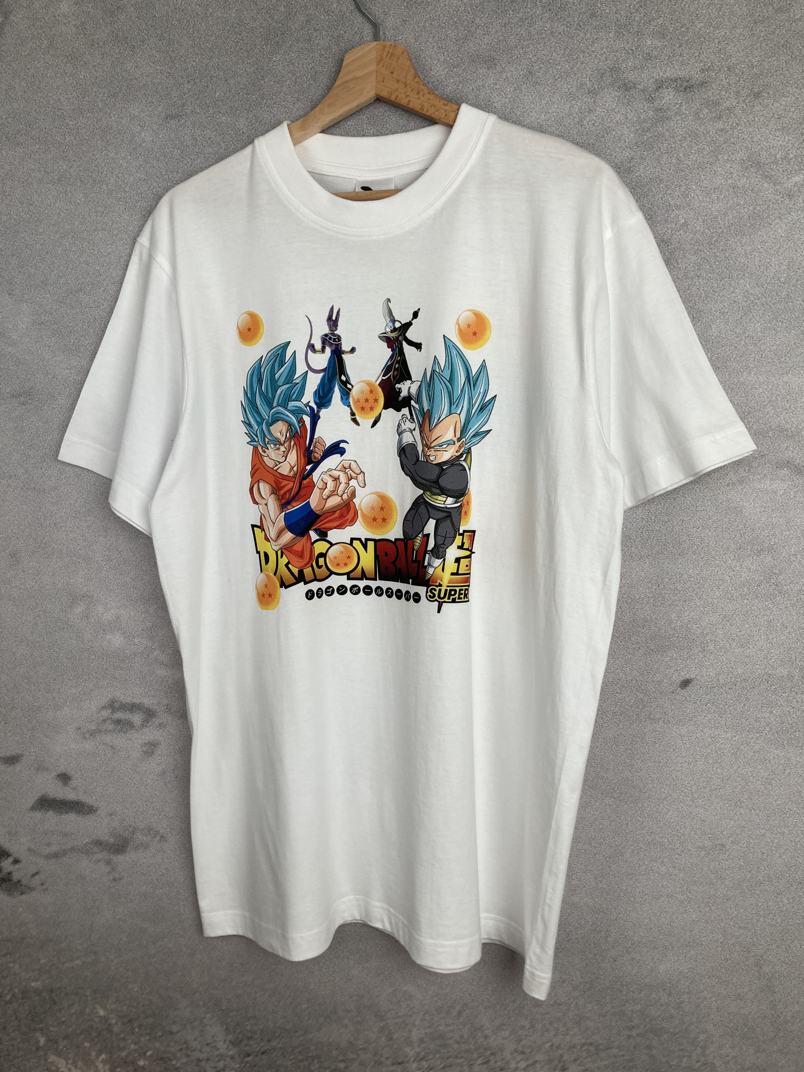 Anime Vintage Dragon Ball Super Z Graphic Tee Goku Anime Movie Size US L / EU 52-54 / 3 - 2 Thumbnail