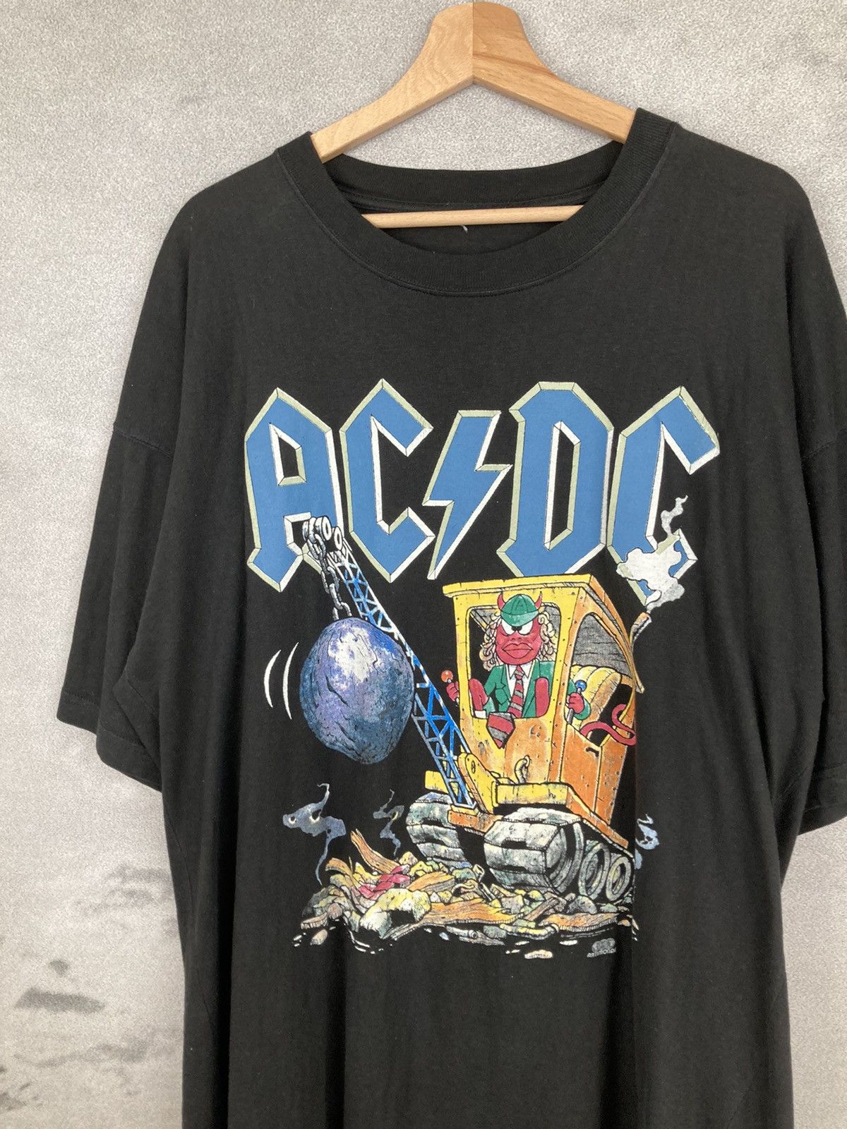 Band Tees Vintage AC/DC Ballbreaker Rare 90s Graphic Tee Rock Metal Size US XL / EU 56 / 4 - 3 Thumbnail