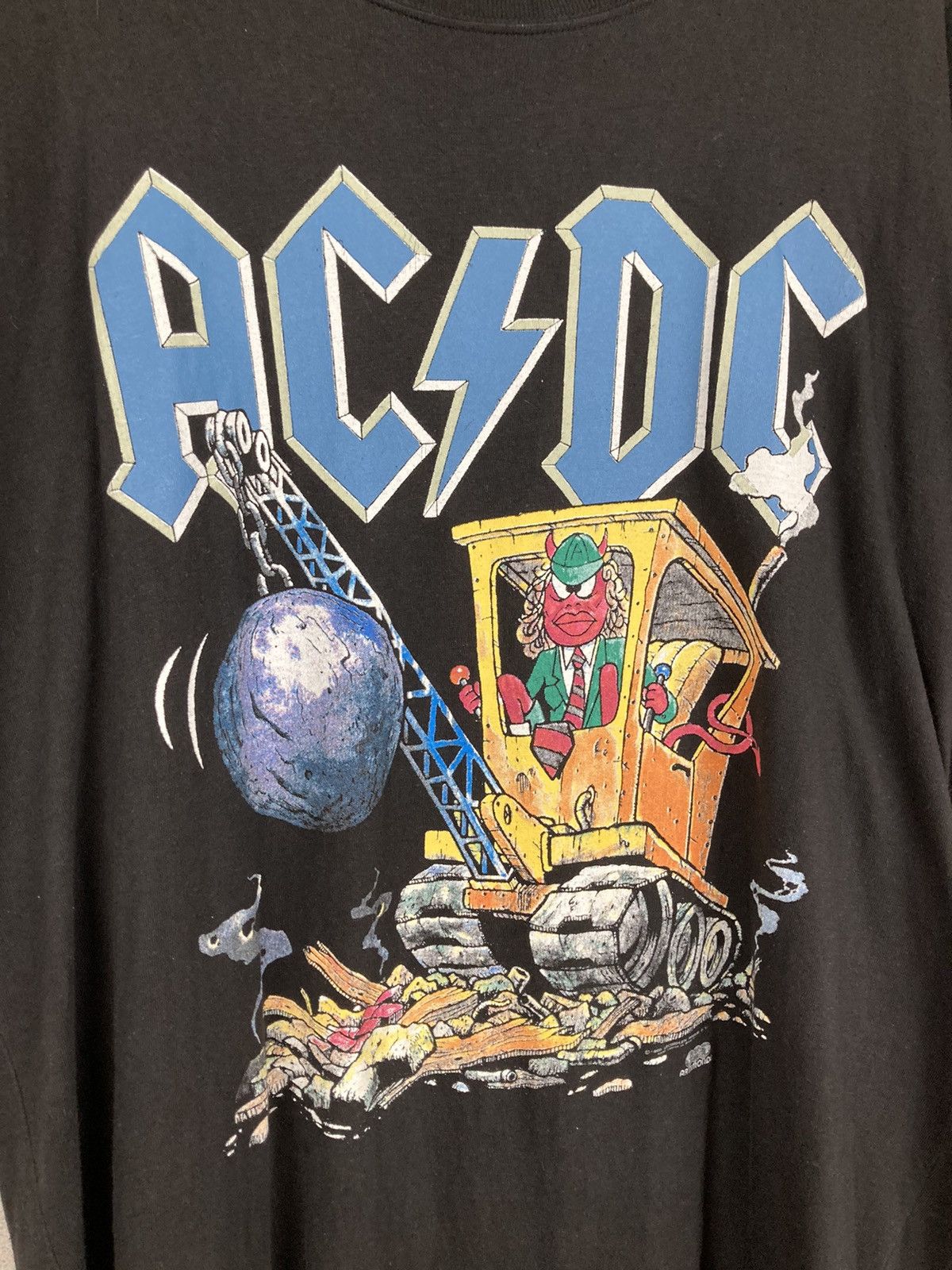 Band Tees Vintage AC/DC Ballbreaker Rare 90s Graphic Tee Rock Metal Size US XL / EU 56 / 4 - 6 Thumbnail