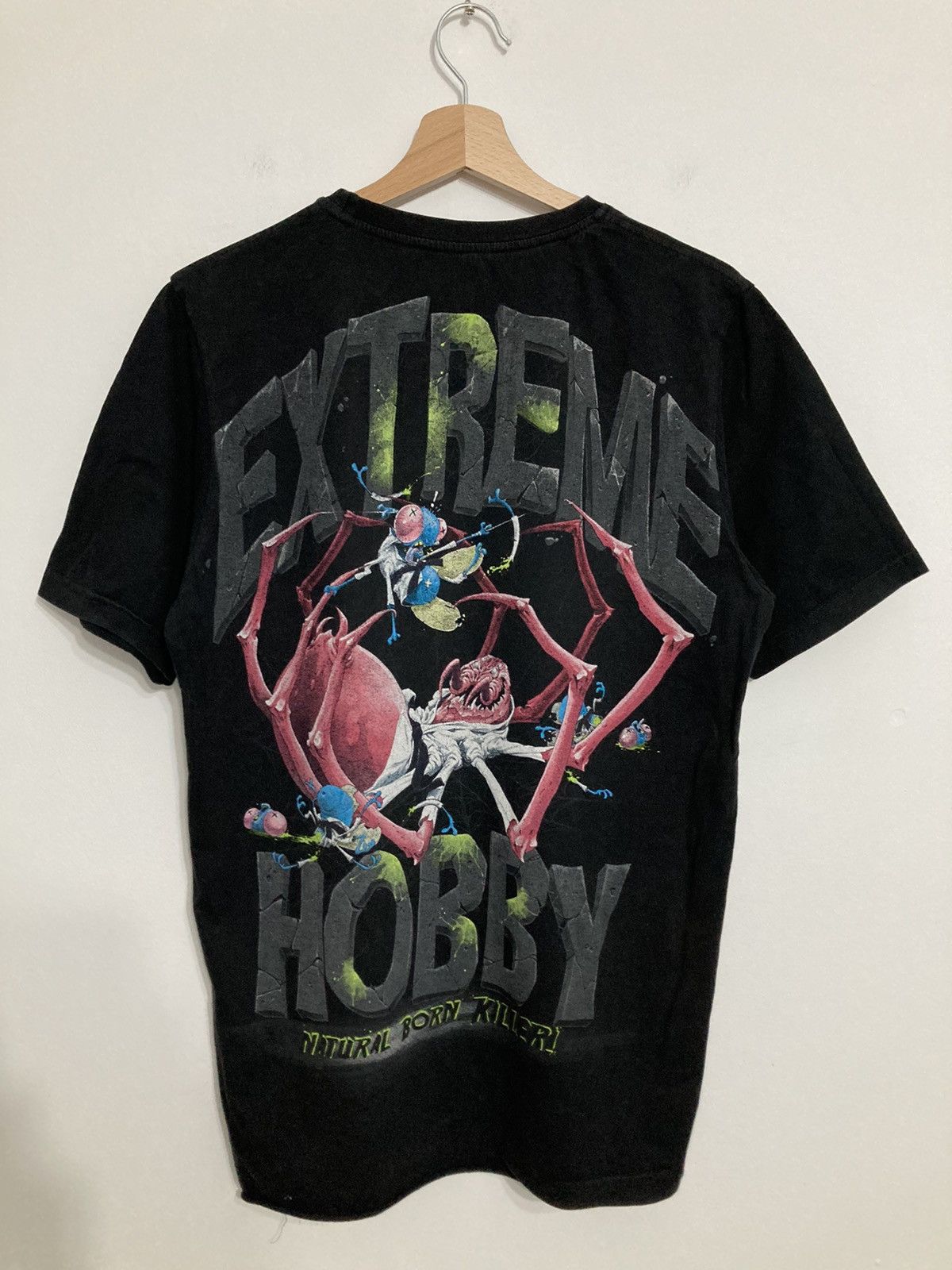 Vintage Vintage Horror Animal Tee Spider Rock Grunge Graphic Size US M / EU 48-50 / 2 - 1 Thumbnail
