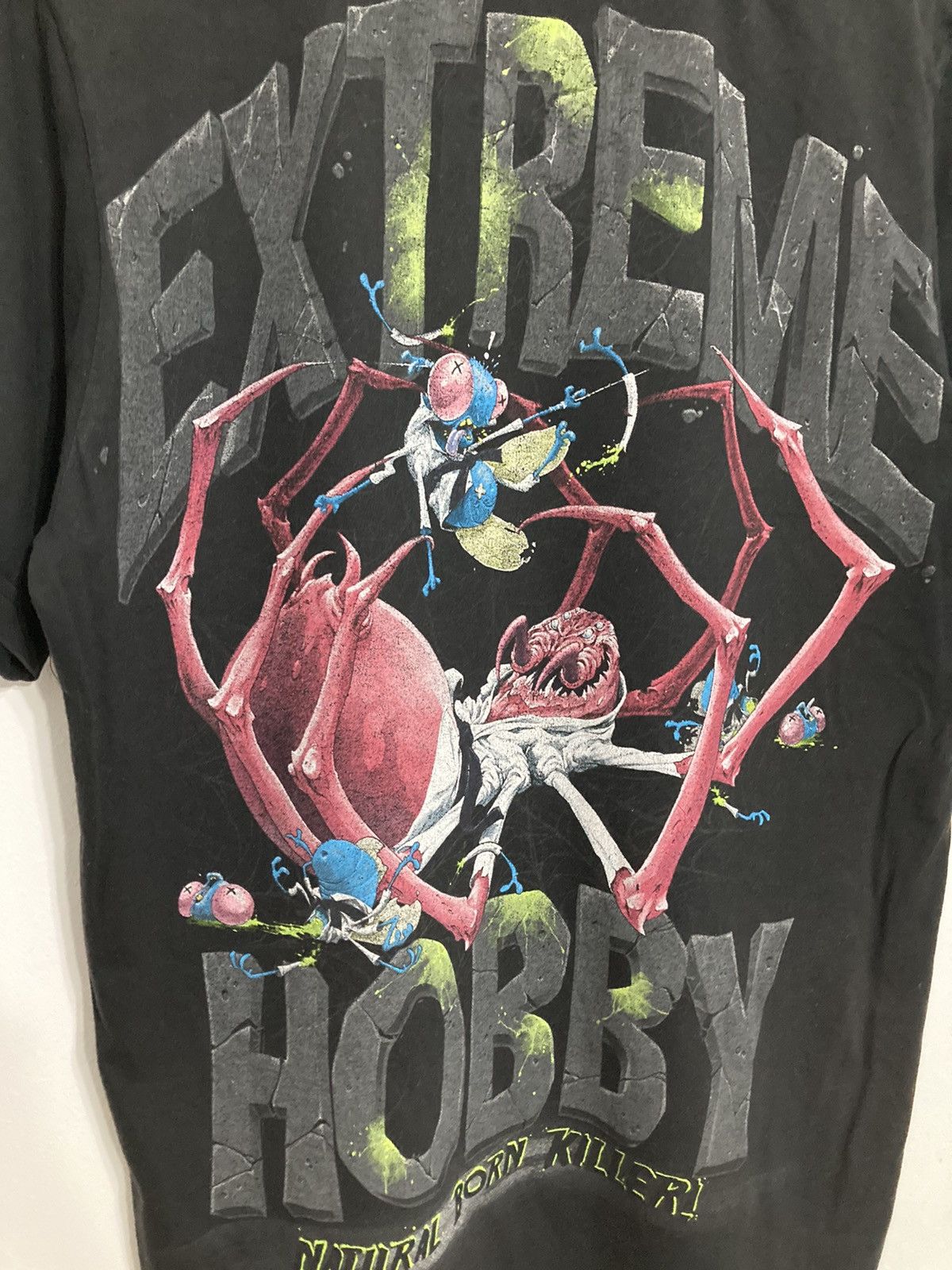 Vintage Vintage Horror Animal Tee Spider Rock Grunge Graphic Size US M / EU 48-50 / 2 - 5 Thumbnail