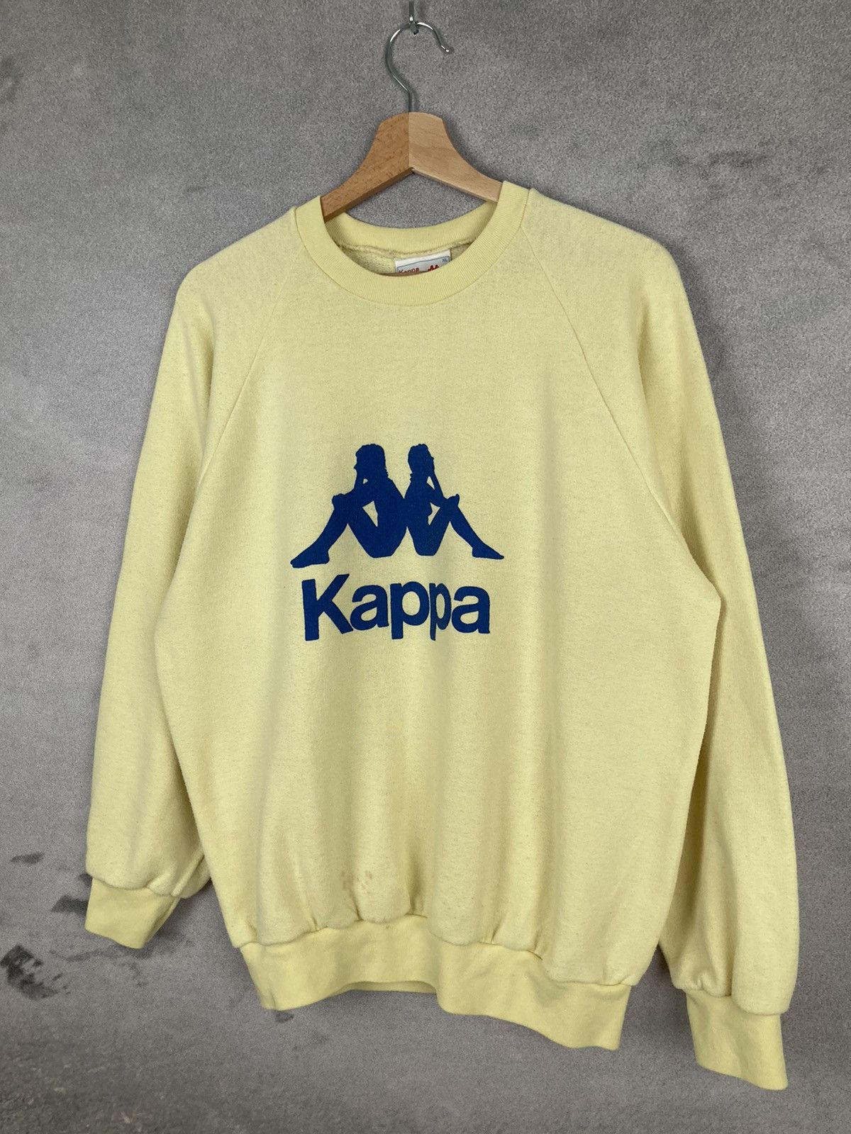 Kappa Vintage Kappa Crewneck 80s 90s Italy Logo Boxy Fit Size US XL / EU 56 / 4 - 2 Thumbnail
