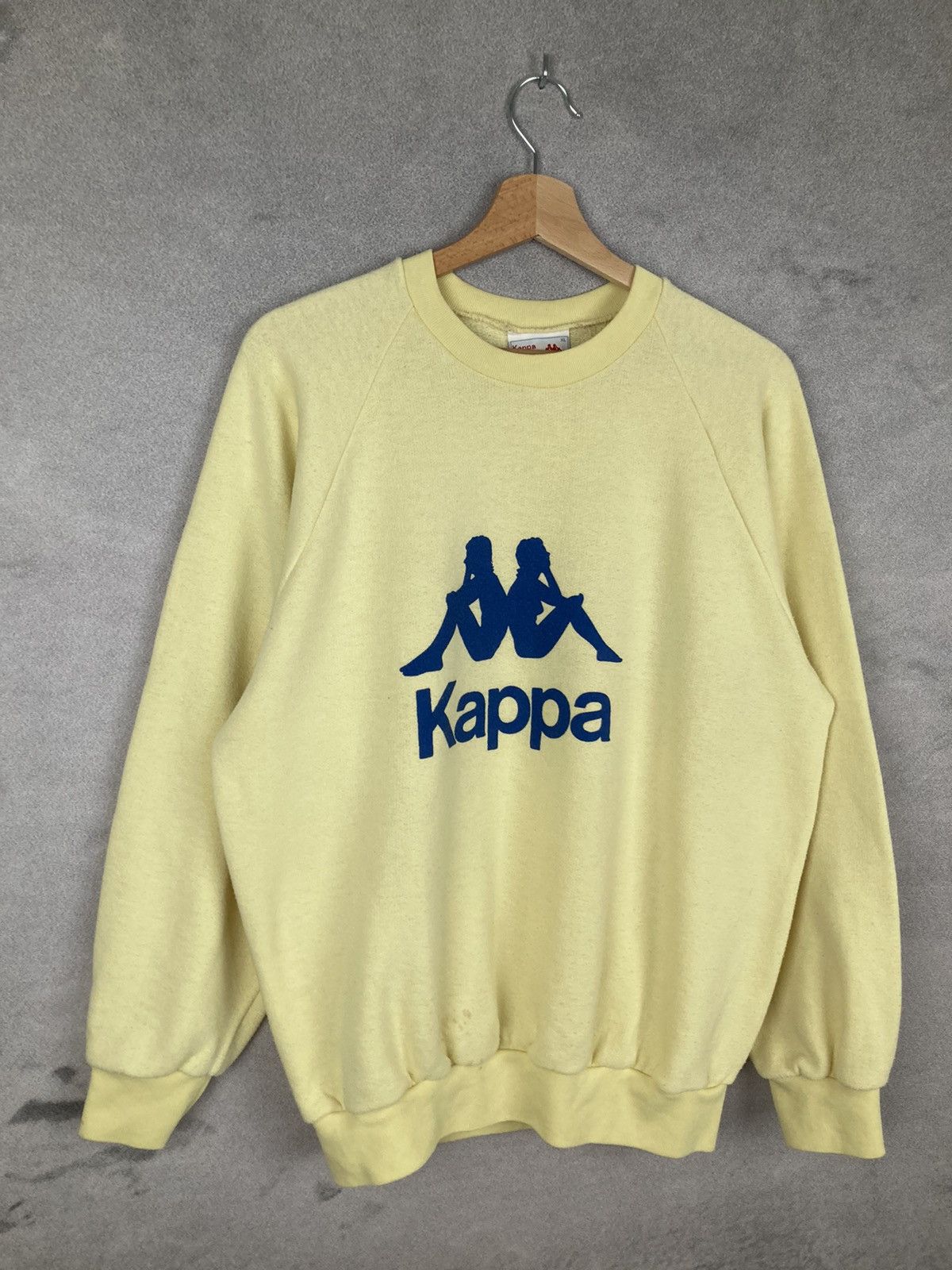 Kappa Vintage Kappa Crewneck 80s 90s Italy Logo Boxy Fit Size US XL / EU 56 / 4 - 3 Thumbnail