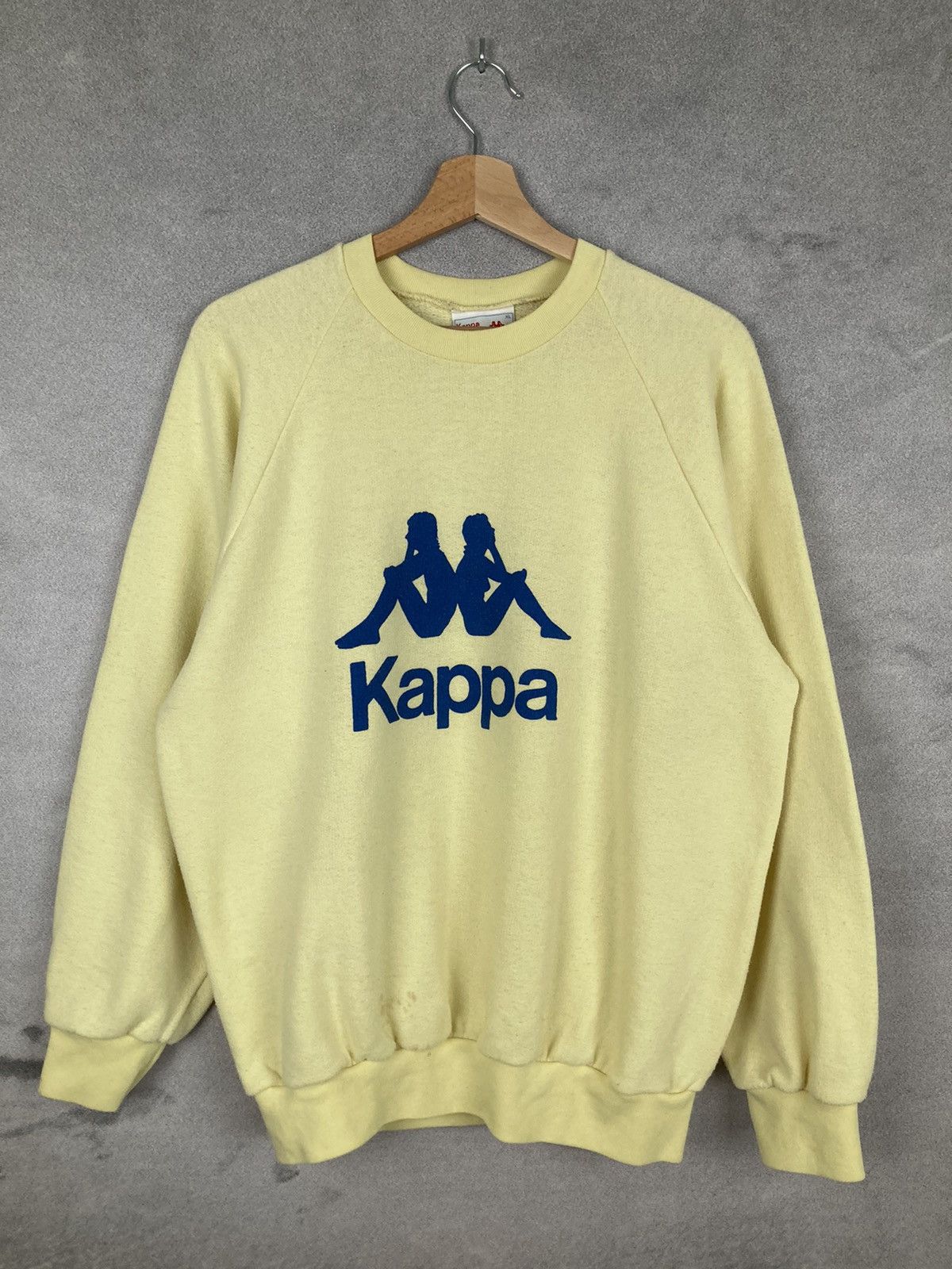 Kappa Vintage Kappa Crewneck 80s 90s Italy Logo Boxy Fit Size US XL / EU 56 / 4 - 1 Thumbnail