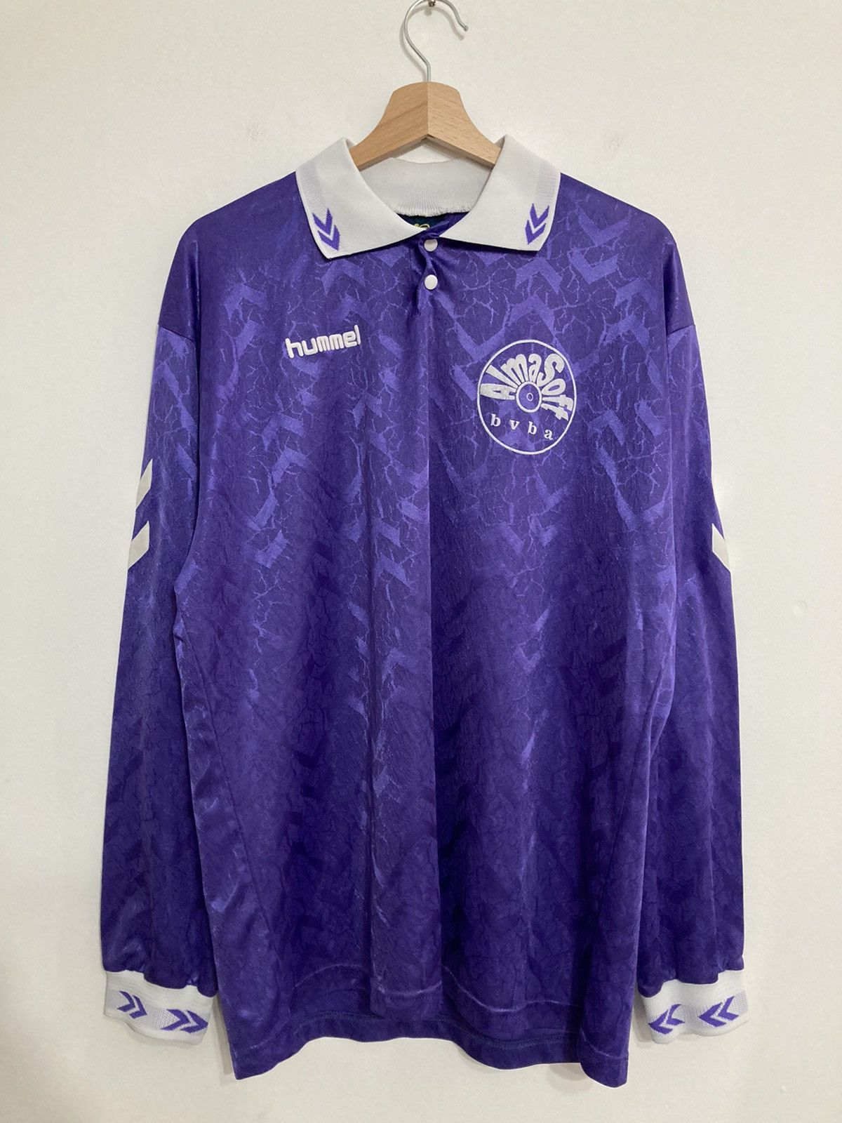 Hummel Vintage 90s Hummel Jersey 90s Handball Retro Size US XL / EU 56 / 4 - 1 Thumbnail
