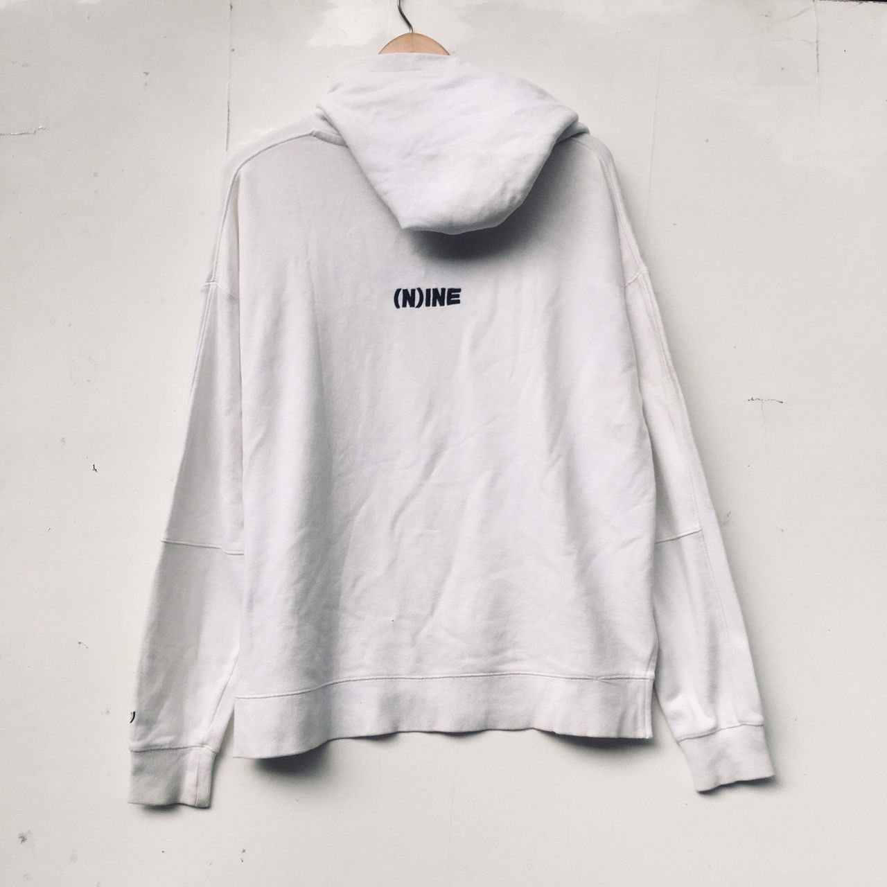 Number (N)ine number (n)ine denim line oversized hoodie Size US M / EU 48-50 / 2 - 10 Thumbnail