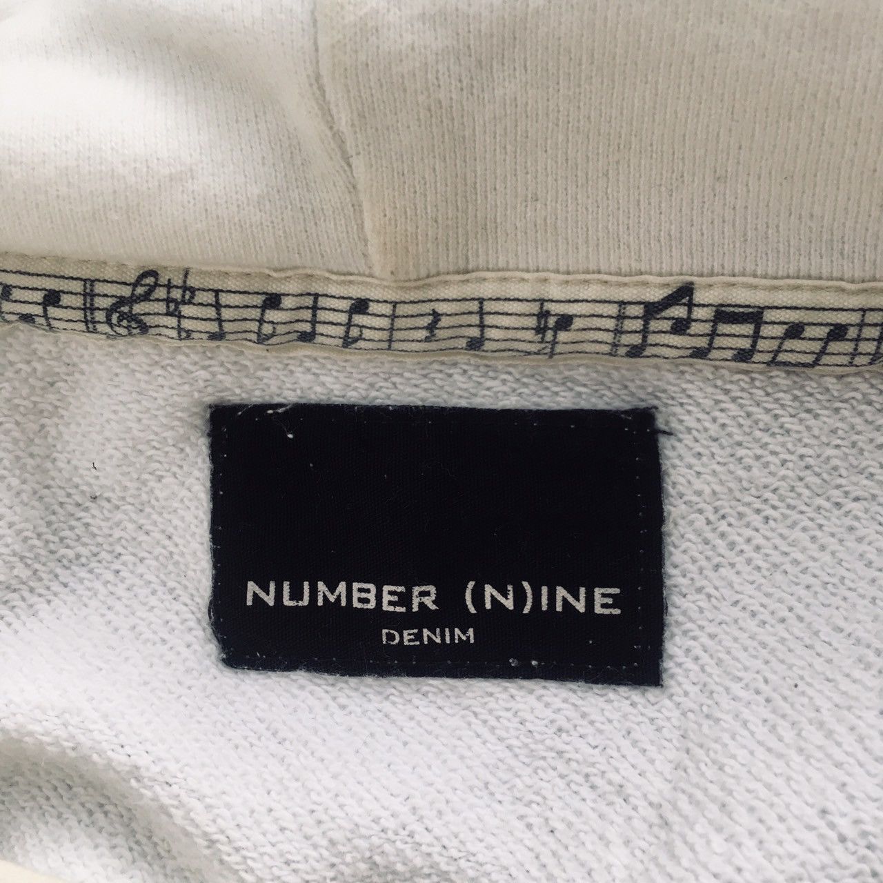 Number (N)ine number (n)ine denim line oversized hoodie Size US M / EU 48-50 / 2 - 2 Thumbnail