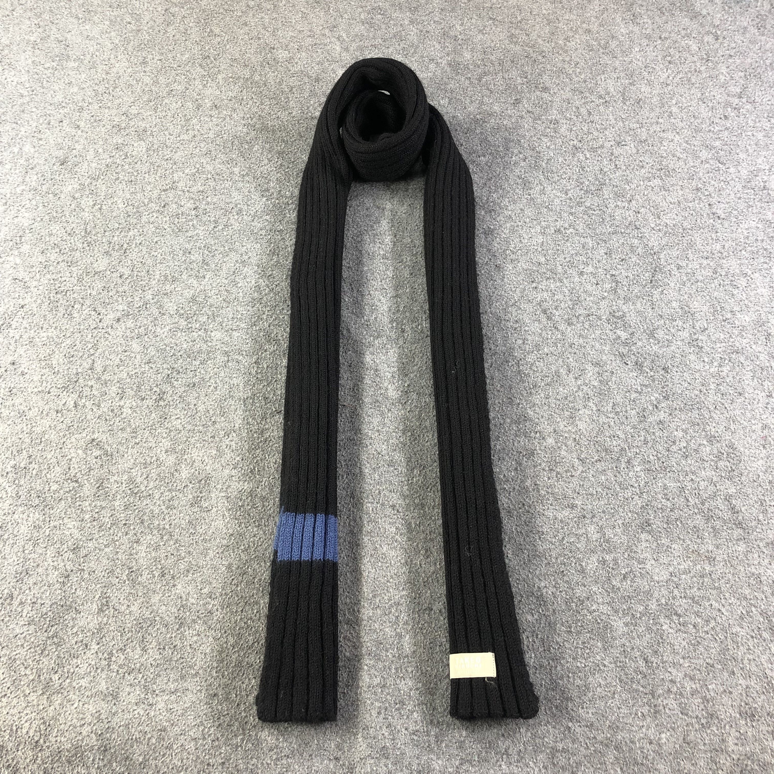 Takeo Kikuchi Takeo Kikuchi Pleated Wool Scarf Muffler V1134 Size ONE SIZE - 1 Thumbnail