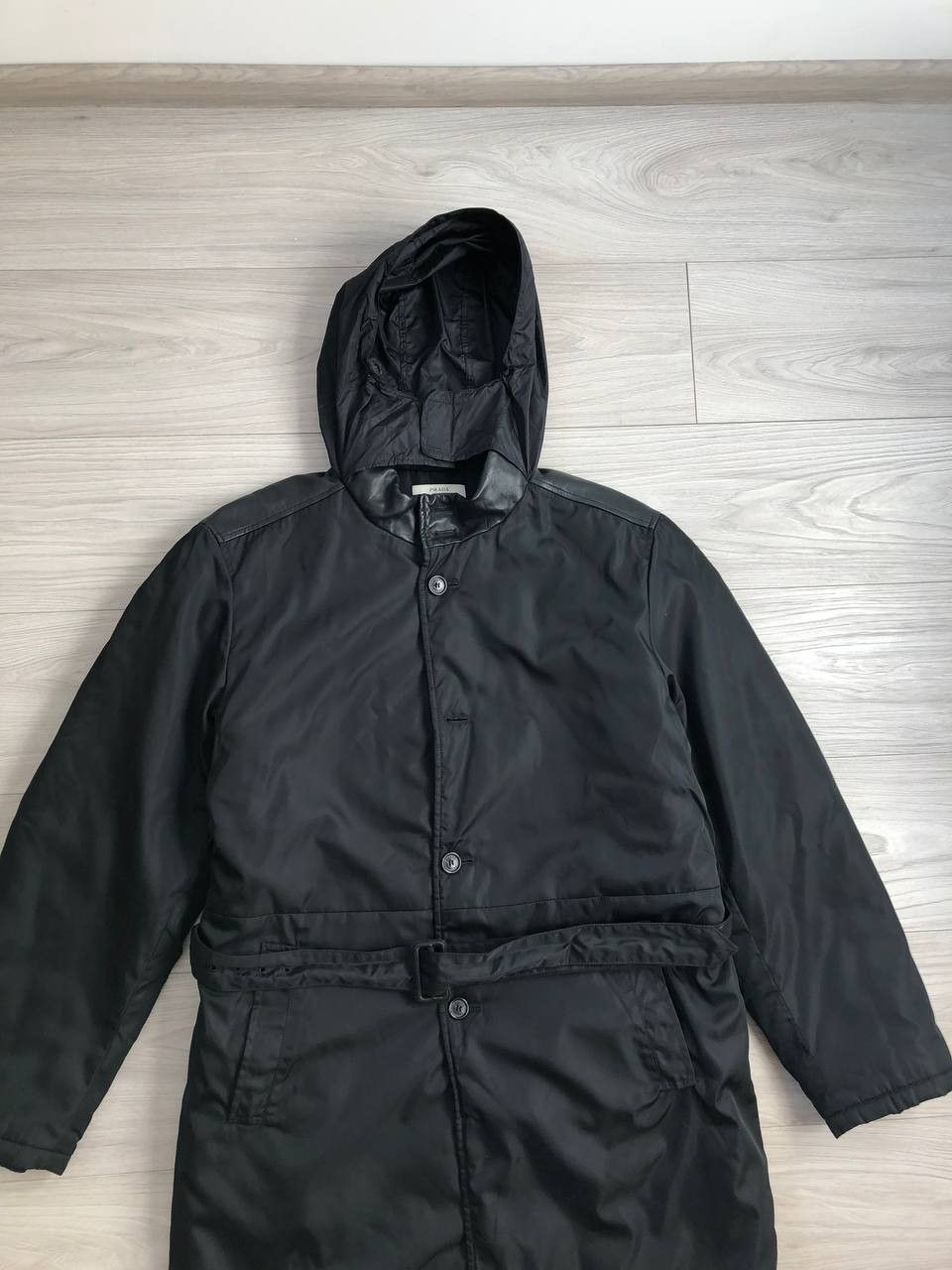 Prada Prada Milano Black Jacket Italian Fashion Jacket Size US XL / EU 56 / 4 - 3 Thumbnail