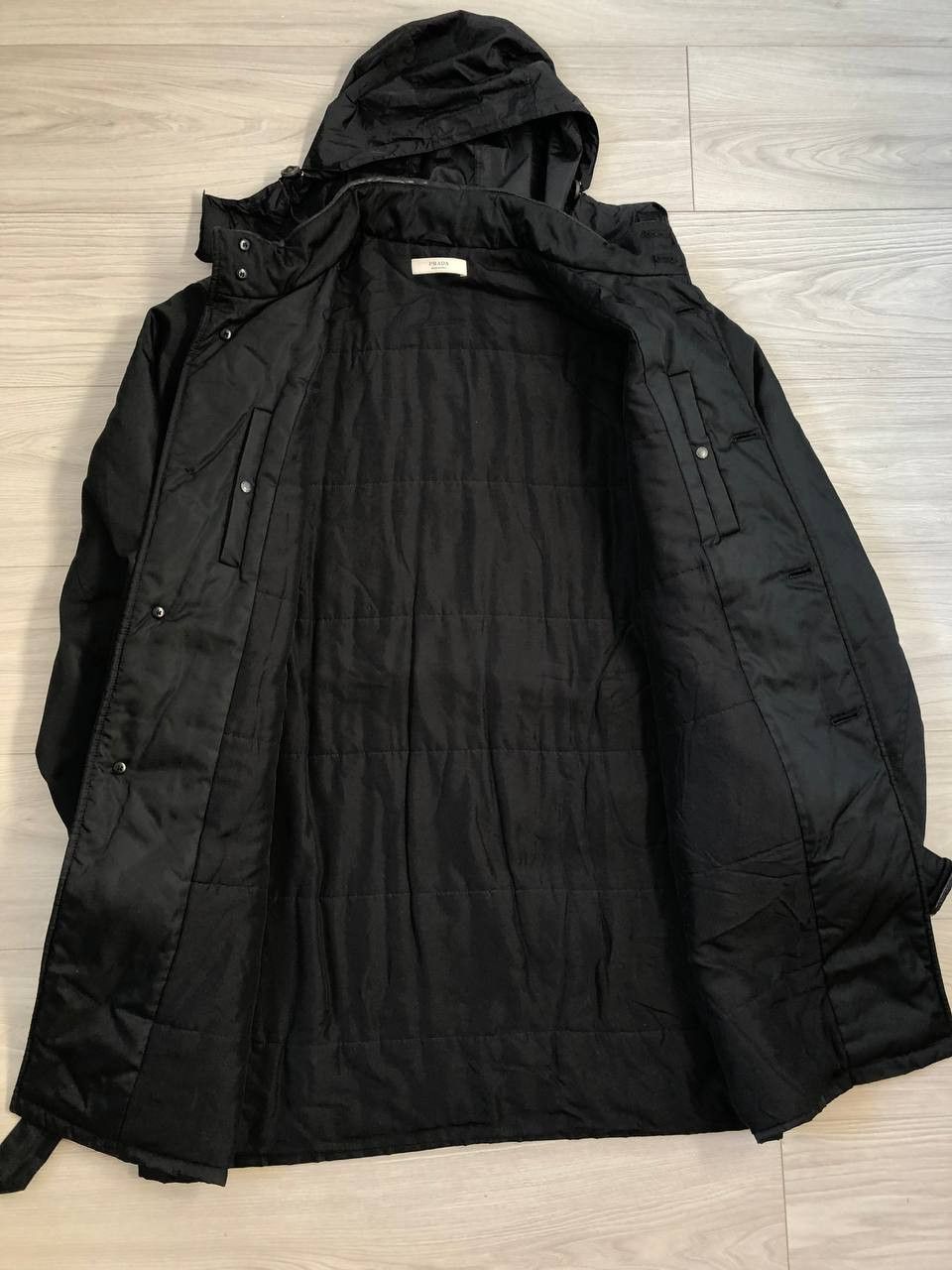 Prada Prada Milano Black Jacket Italian Fashion Jacket Size US XL / EU 56 / 4 - 5 Thumbnail