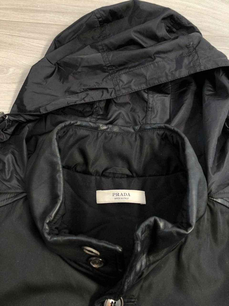 Prada Prada Milano Black Jacket Italian Fashion Jacket Size US XL / EU 56 / 4 - 8 Thumbnail