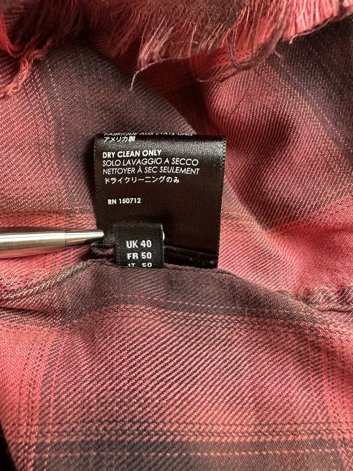 Amiri Amiri 😍 gradient flannel blue purple pink Size L Grail Size US L / EU 52-54 / 3 - 15 Thumbnail