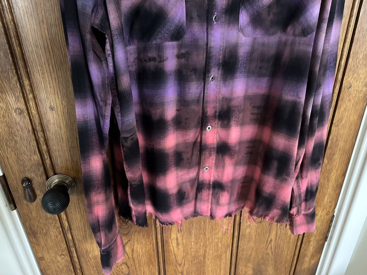 Amiri Amiri 😍 gradient flannel blue purple pink Size L Grail Size US L / EU 52-54 / 3 - 19 Thumbnail