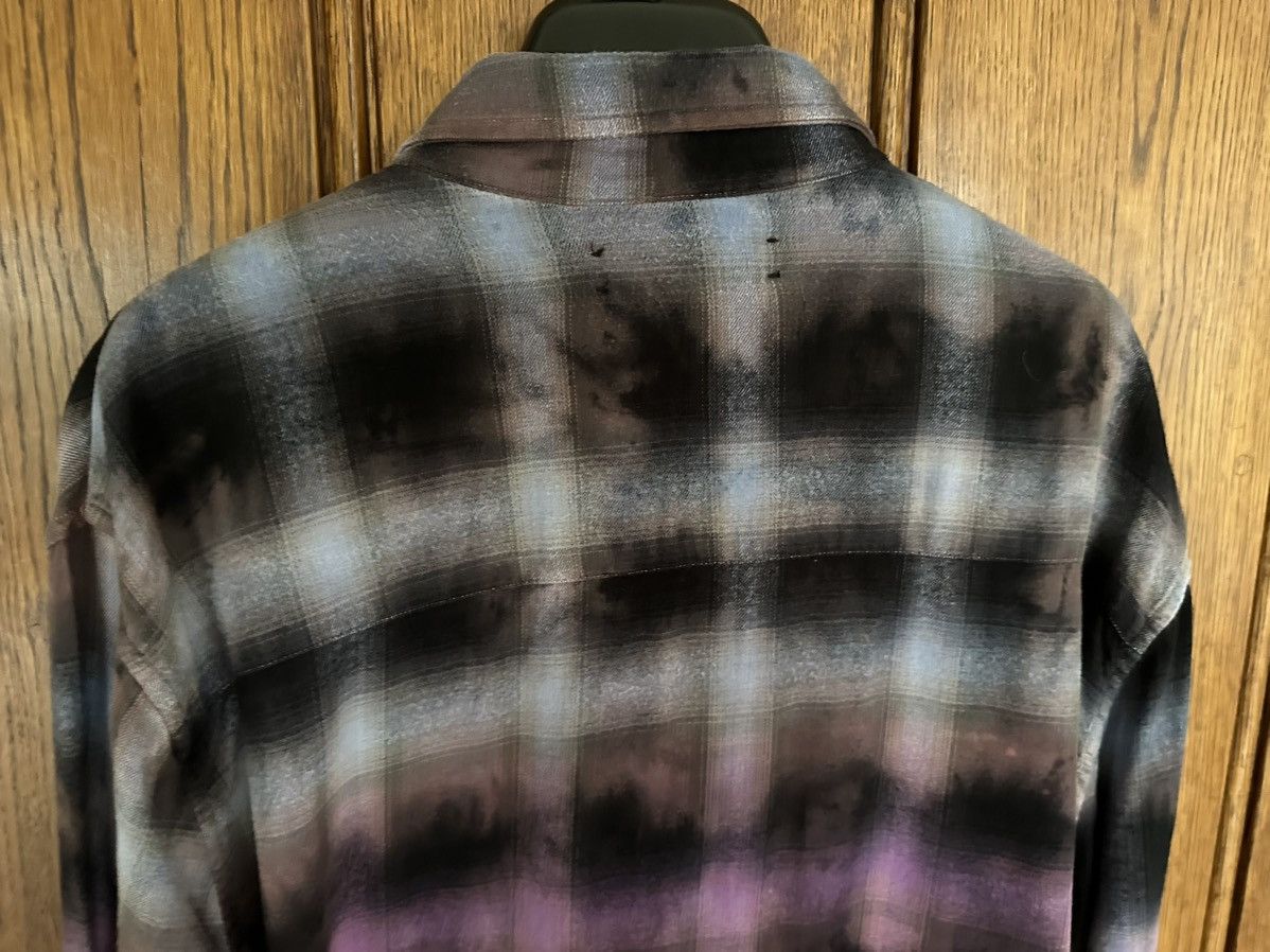 Amiri Amiri 😍 gradient flannel blue purple pink Size L Grail Size US L / EU 52-54 / 3 - 22 Thumbnail