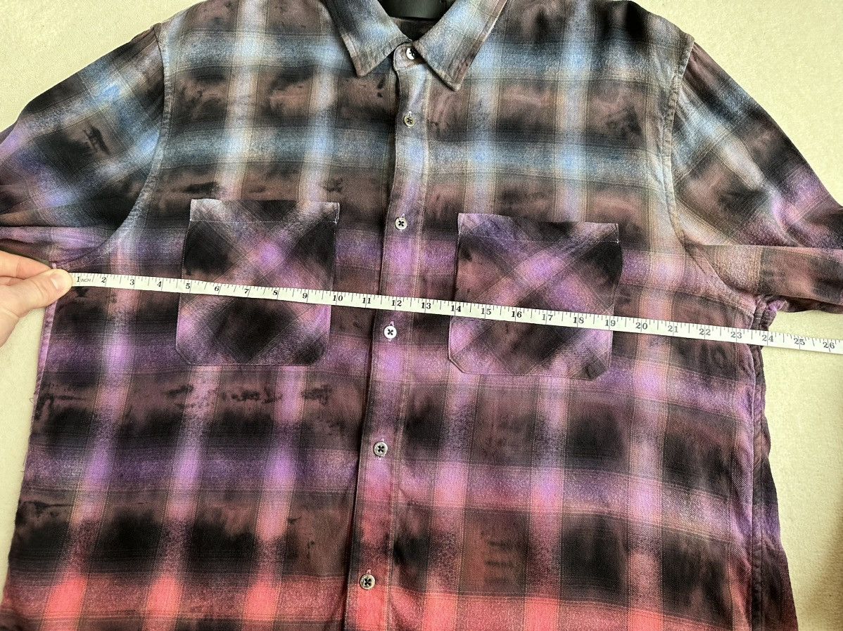 Amiri Amiri 😍 gradient flannel blue purple pink Size L Grail Size US L / EU 52-54 / 3 - 8 Thumbnail