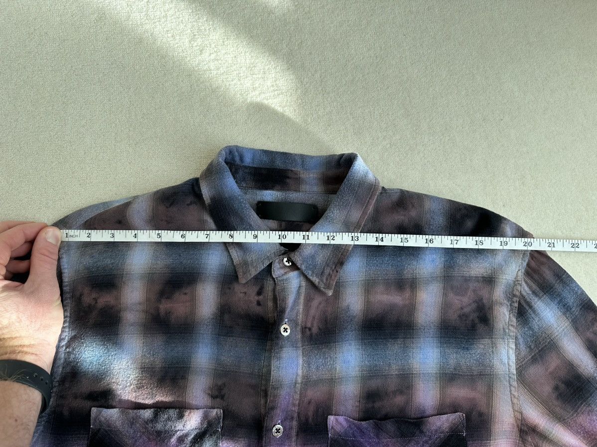 Amiri Amiri 😍 gradient flannel blue purple pink Size L Grail Size US L / EU 52-54 / 3 - 9 Thumbnail
