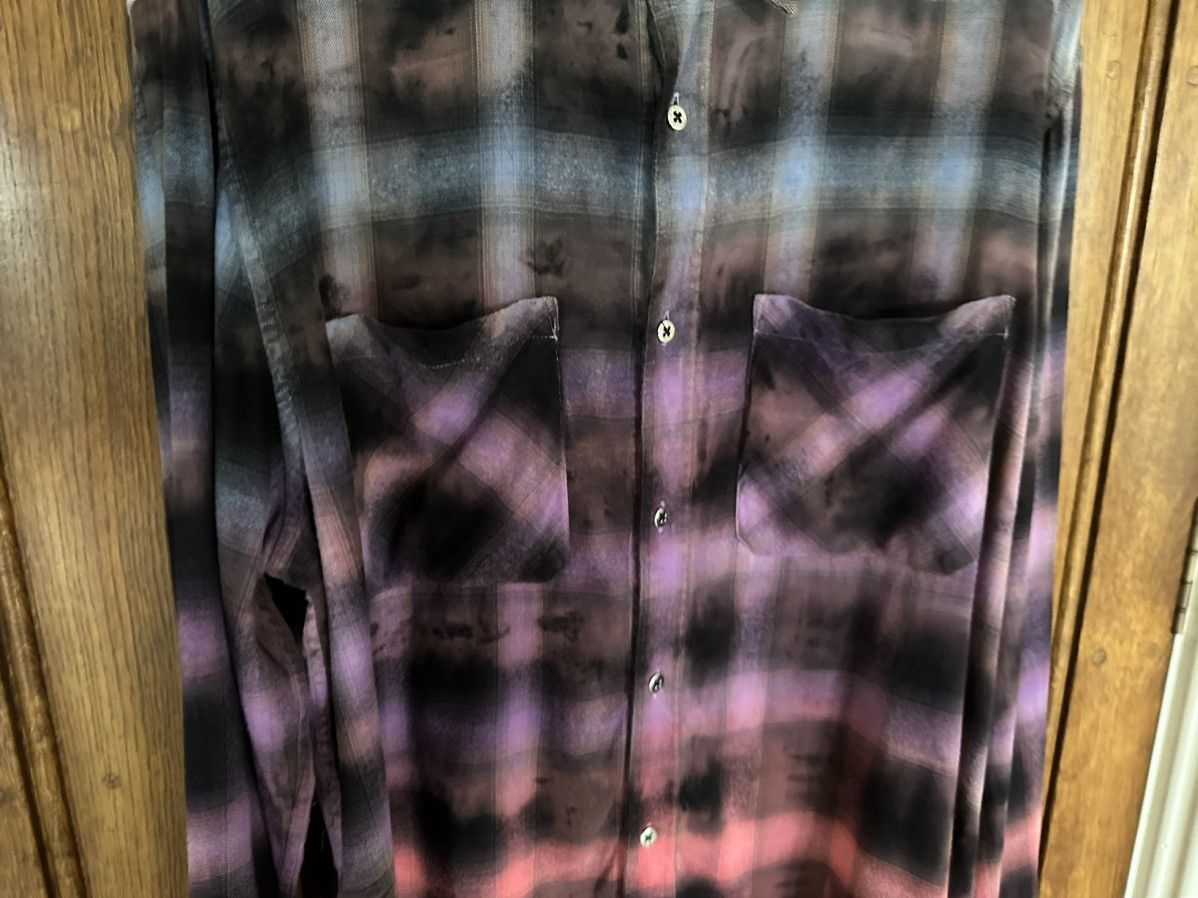 Amiri Amiri 😍 gradient flannel blue purple pink Size L Grail Size US L / EU 52-54 / 3 - 18 Thumbnail