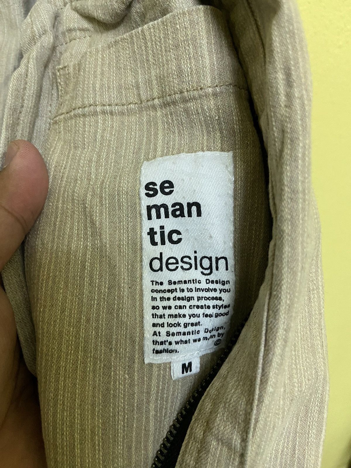 semanticdesign SEMANTIC DESIGN RIDER DENIM JACKET Size US M / EU 48-50 / 2 - 5 Thumbnail