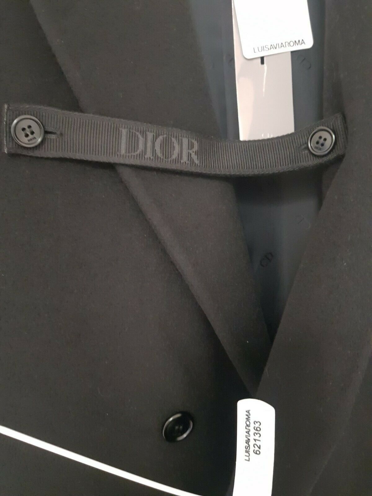 Dior Dior Homme Double Breasted Cashmere Coat 48" Size US M / EU 48-50 / 2 - 8 Thumbnail
