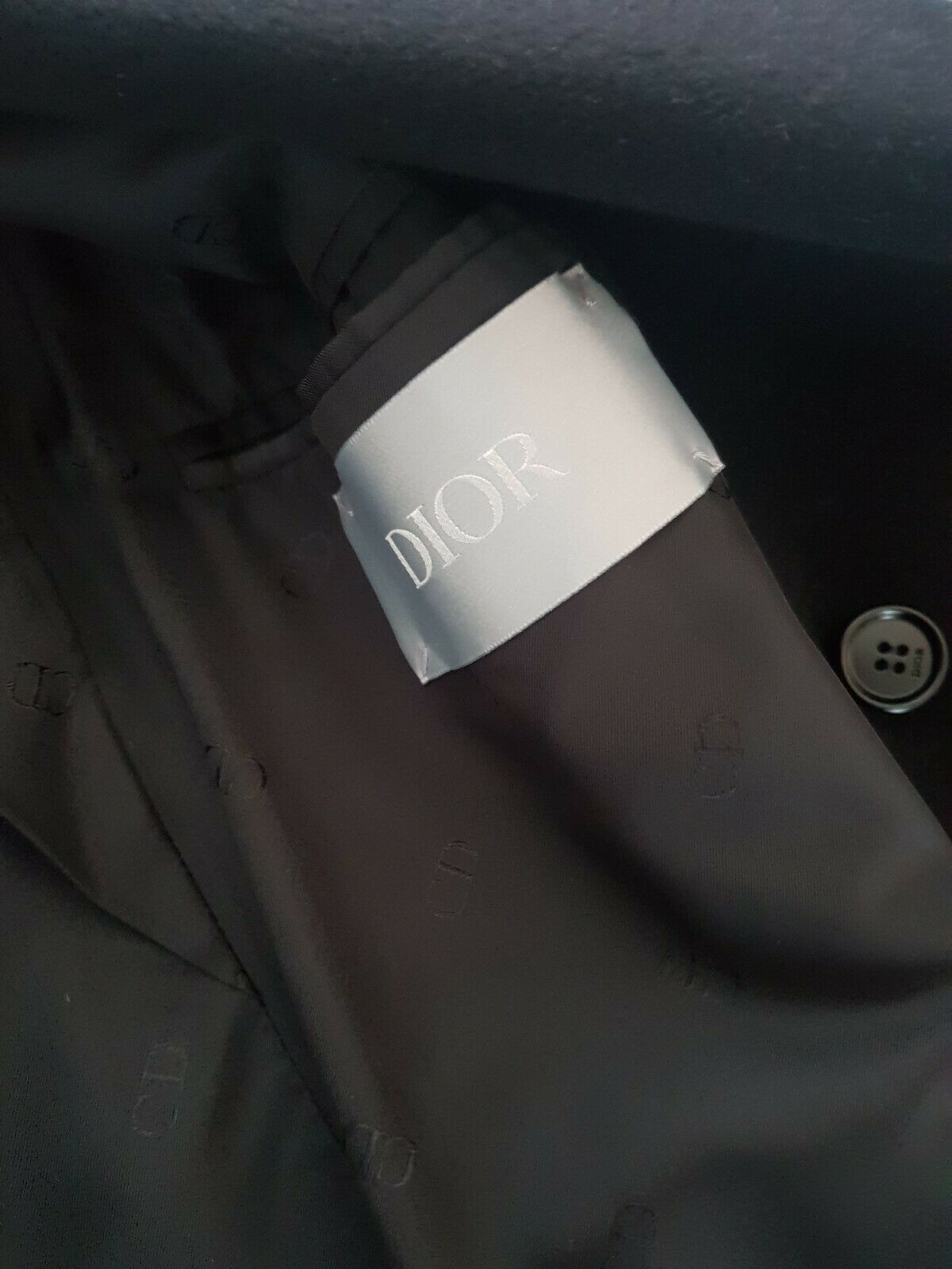 Dior Dior Homme Double Breasted Cashmere Coat 48" Size US M / EU 48-50 / 2 - 2 Thumbnail